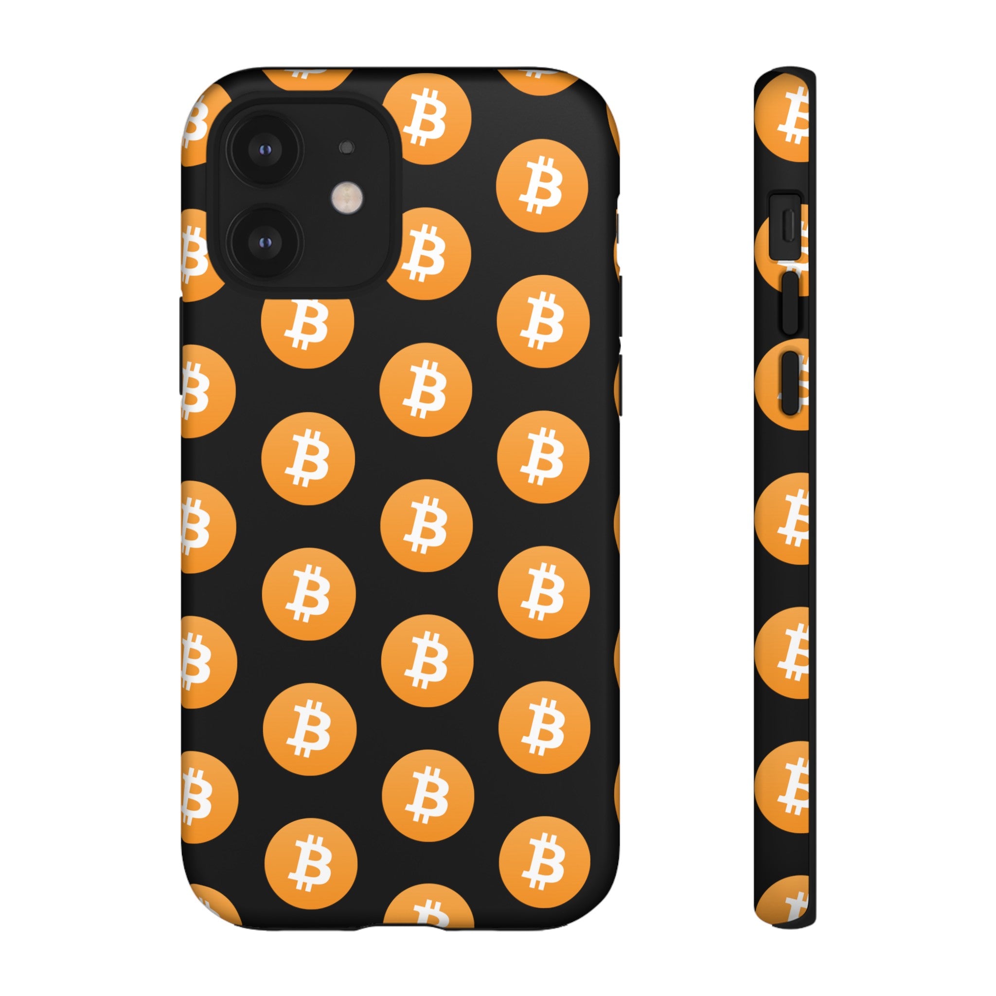 Phone Tough Case - Bitcoin Black Background
