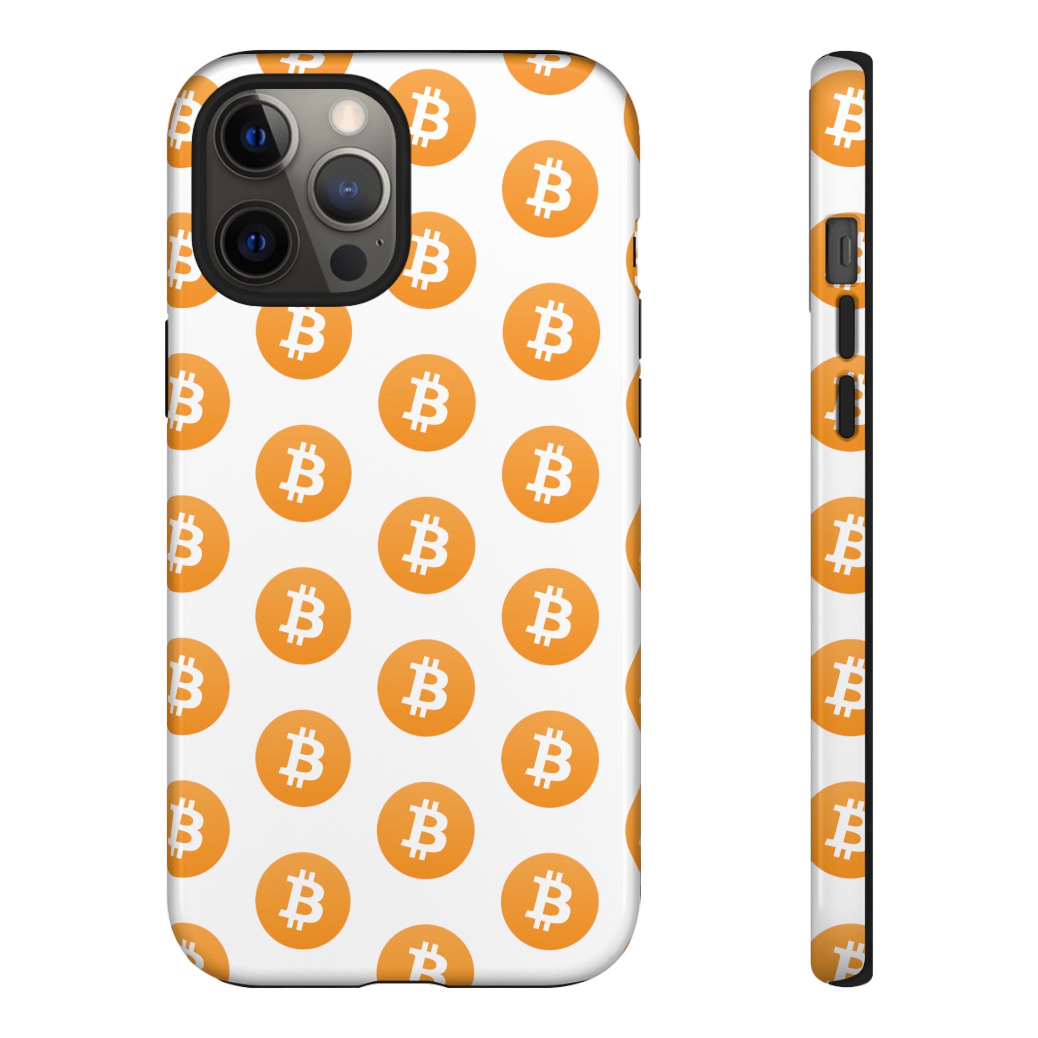 Phone Tough Case - Bitcoin White Background
