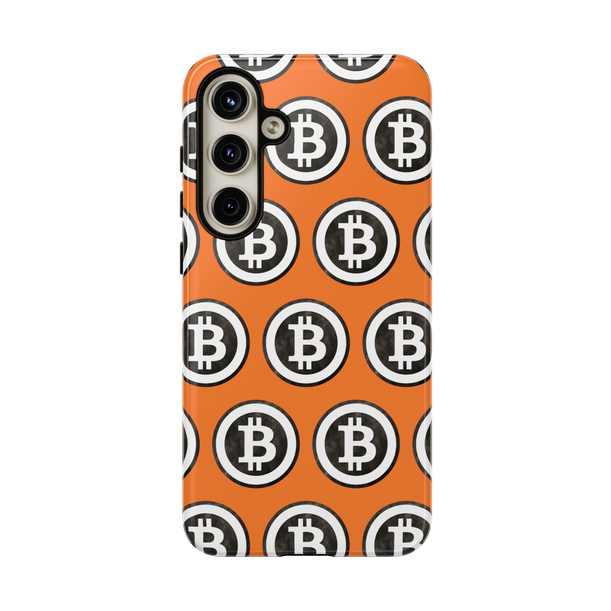 Phone Tough Case - B Logo Orange Background