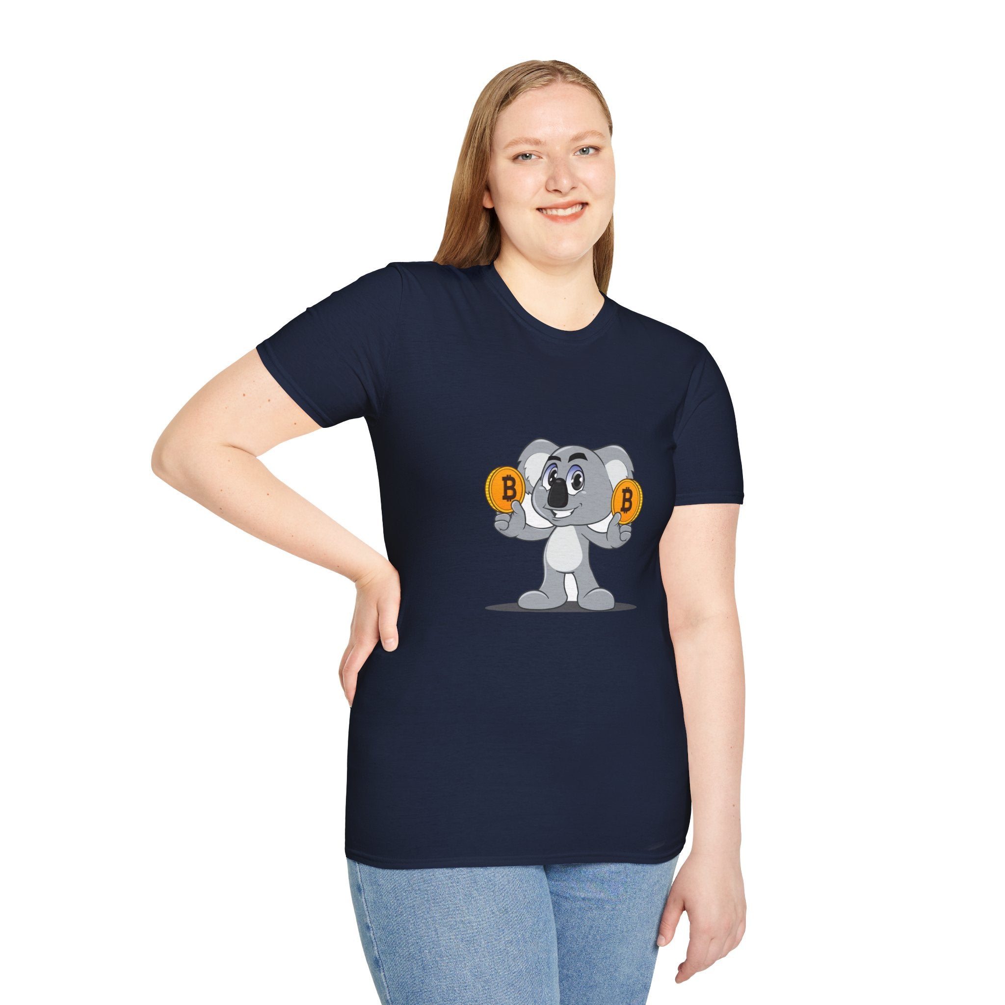 Bitcoin Koala - Cotton T-Shirt