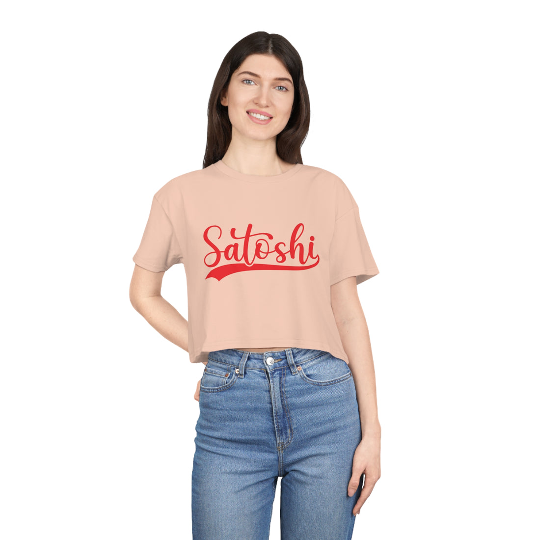 Crop Tee - Satoshi