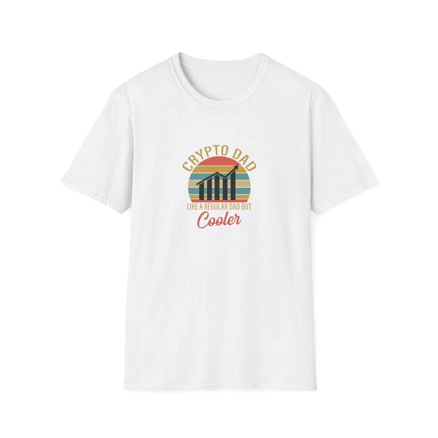 Crypto Dad - Like a Regular Dad But Cooler T-Shirt