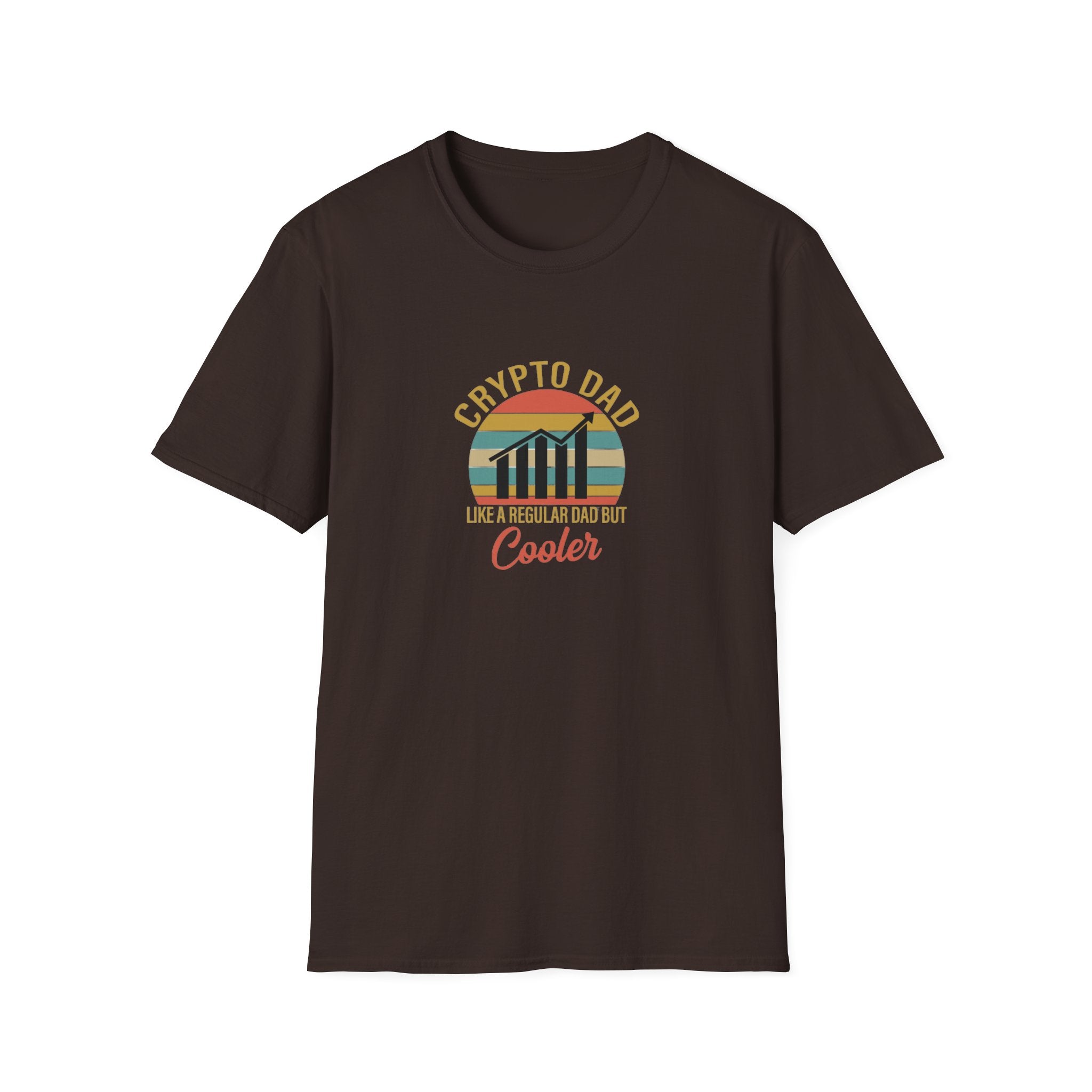 Crypto Dad - Like a Regular Dad But Cooler T-Shirt
