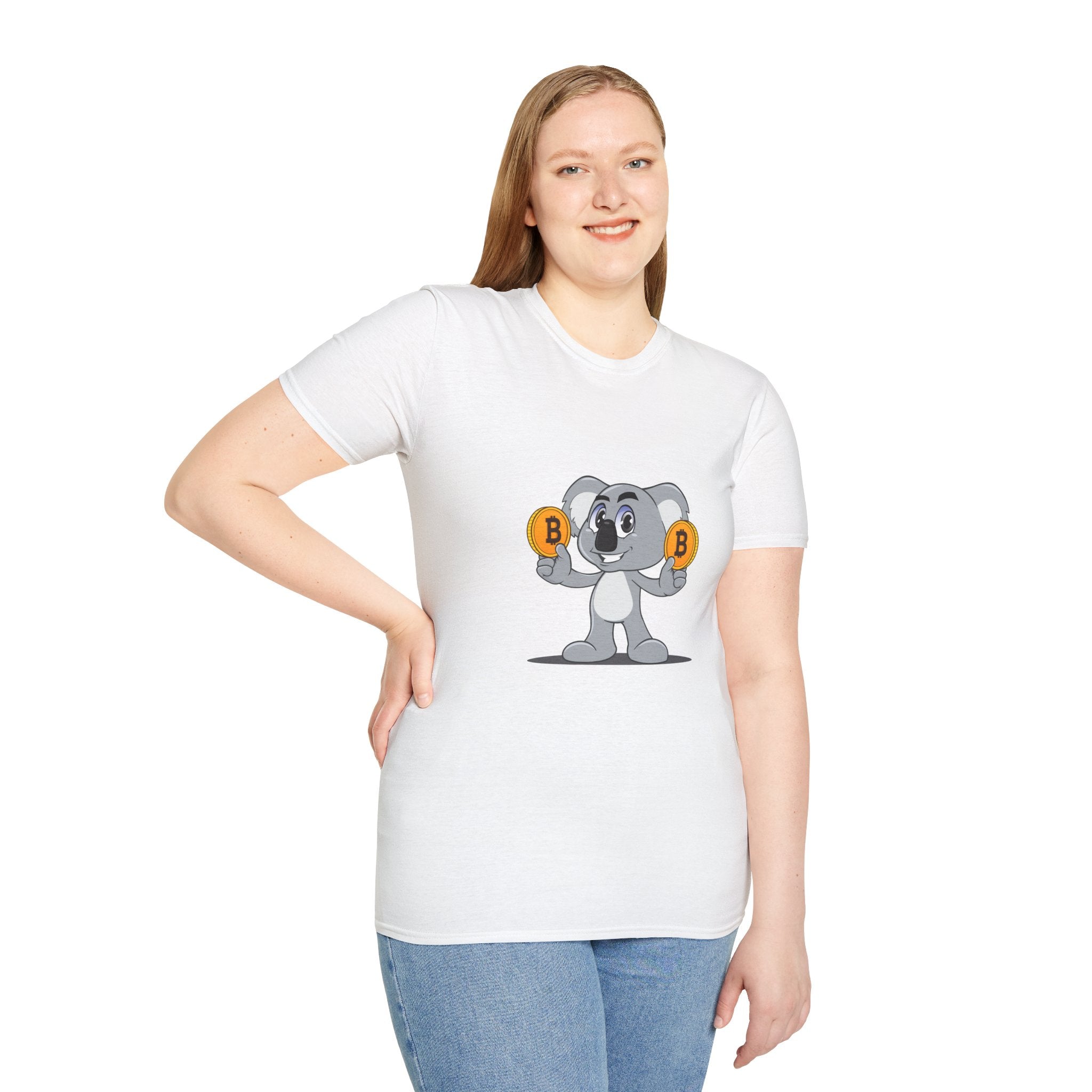 Bitcoin Koala - Cotton T-Shirt