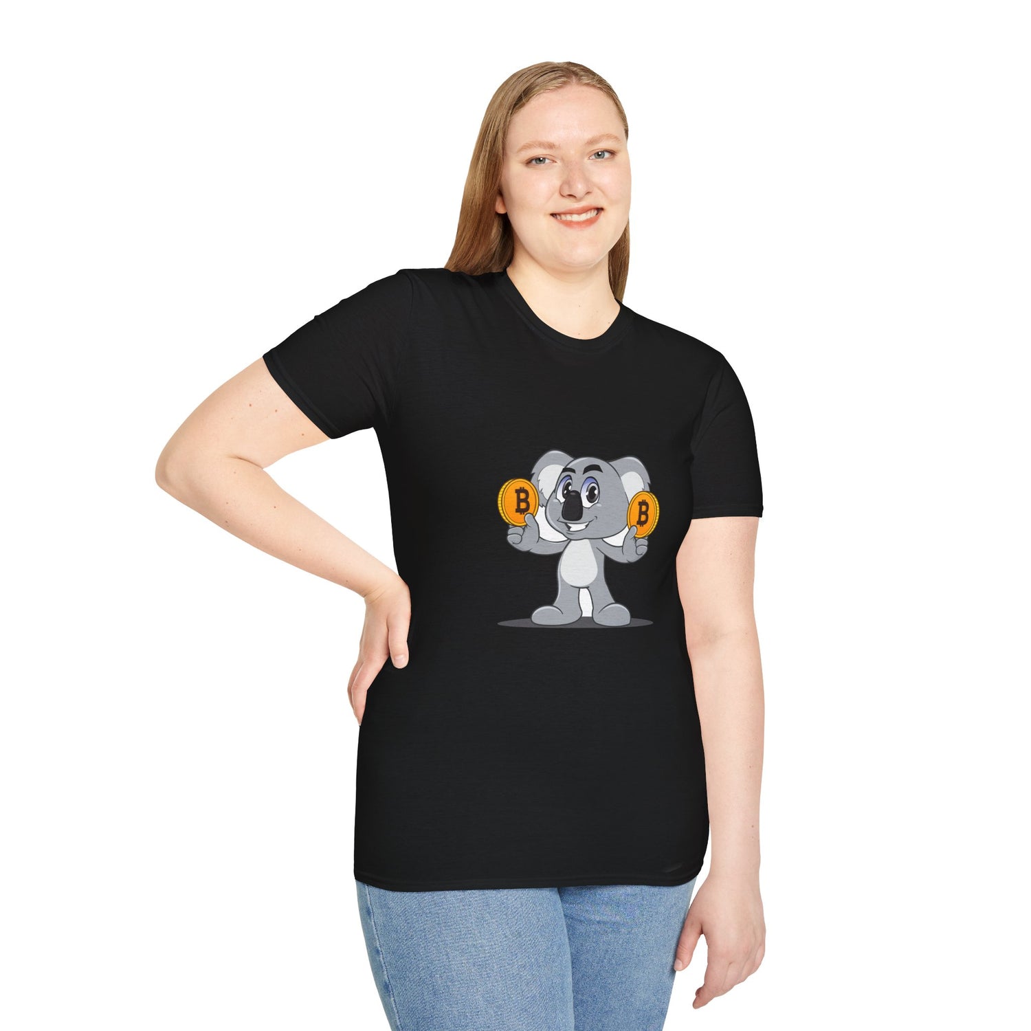 Bitcoin Koala - Cotton T-Shirt