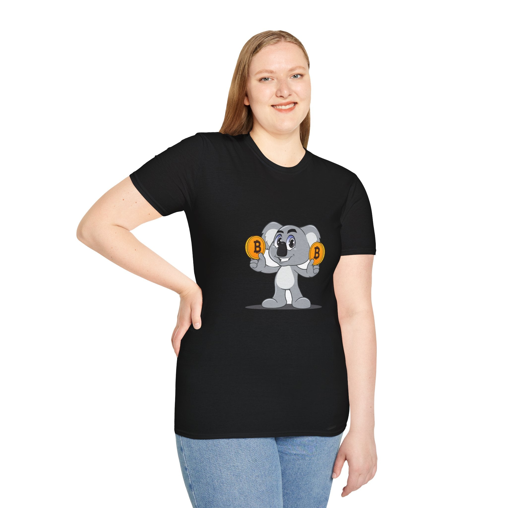 Bitcoin Koala - Cotton T-Shirt