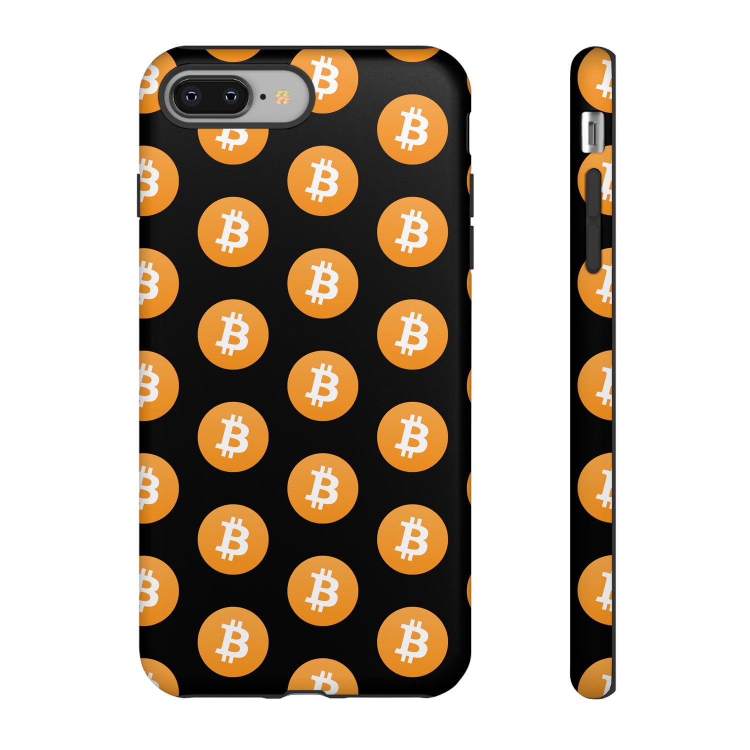 Phone Tough Case - Bitcoin Black Background