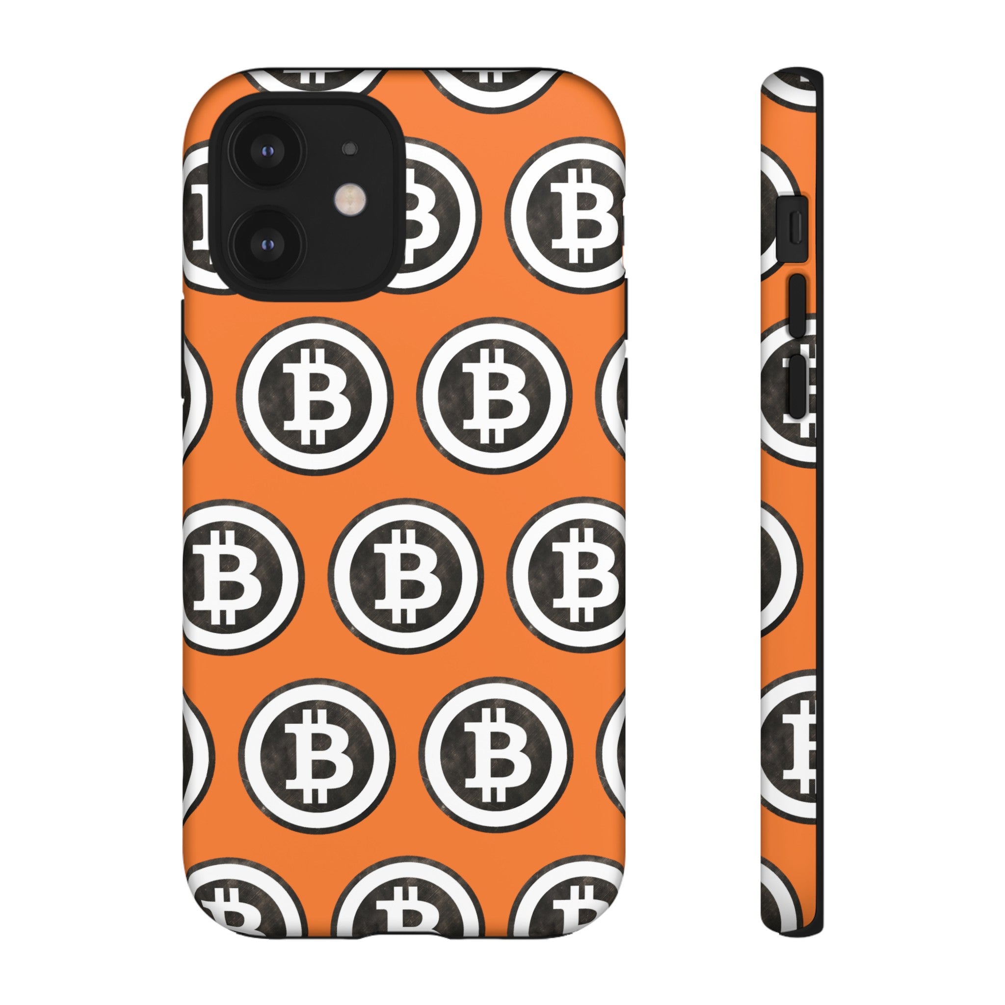 Phone Tough Case - B Logo Orange Background