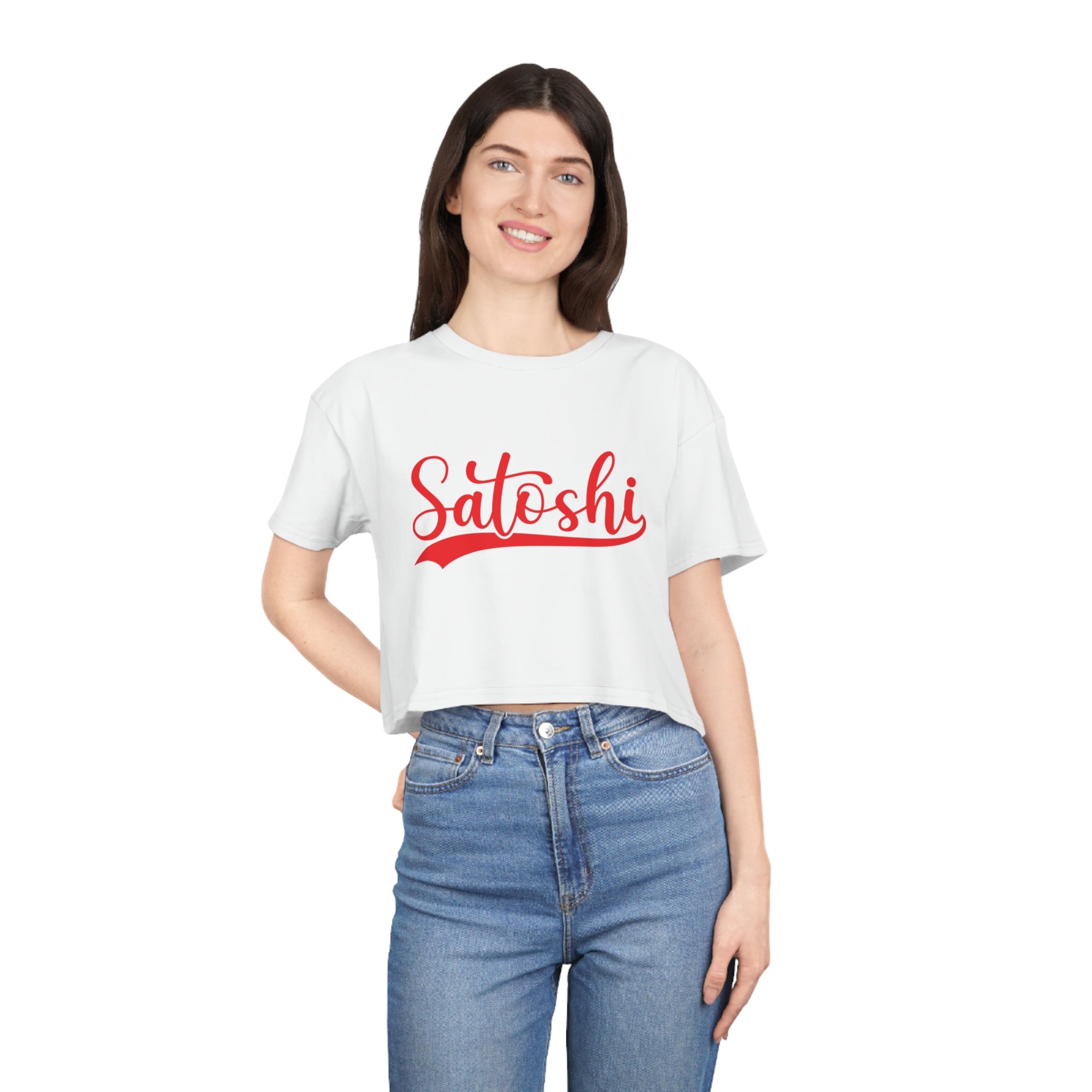 Crop Tee - Satoshi