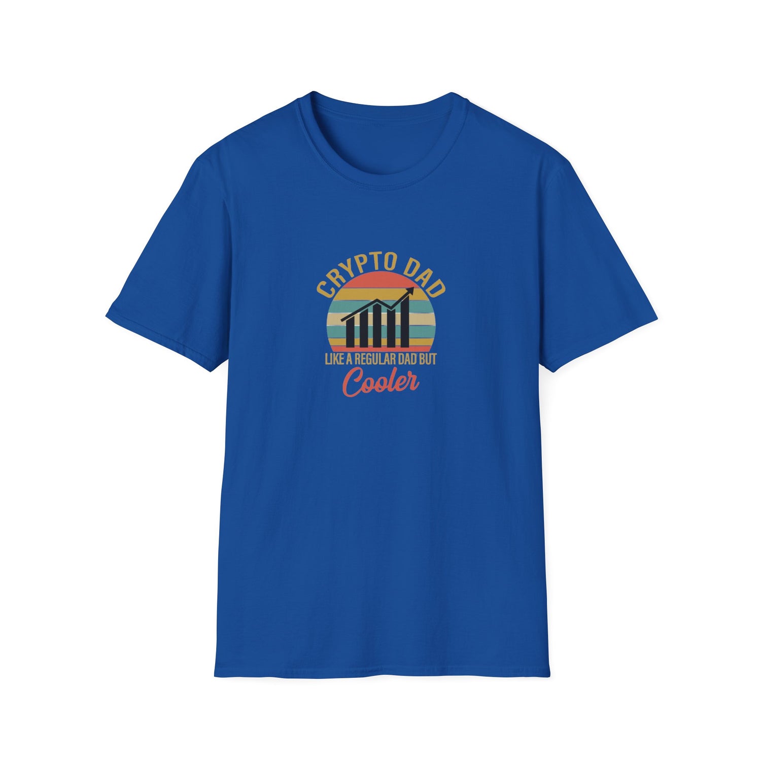 Crypto Dad - Like a Regular Dad But Cooler T-Shirt
