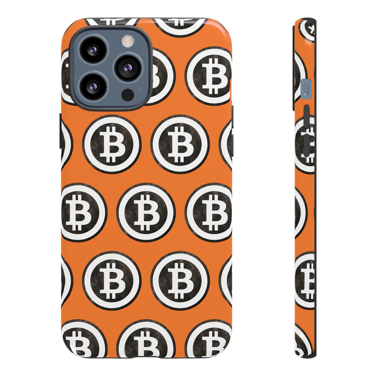 Phone Tough Case - B Logo Orange Background