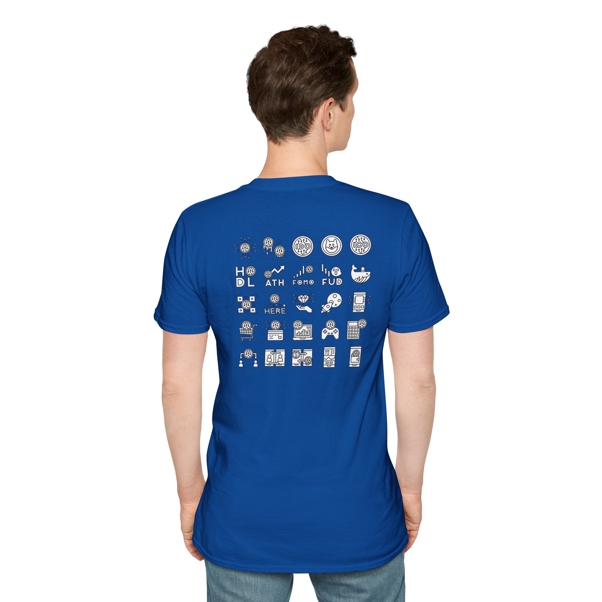 Crypto Symbols - Cotton T-Shirt