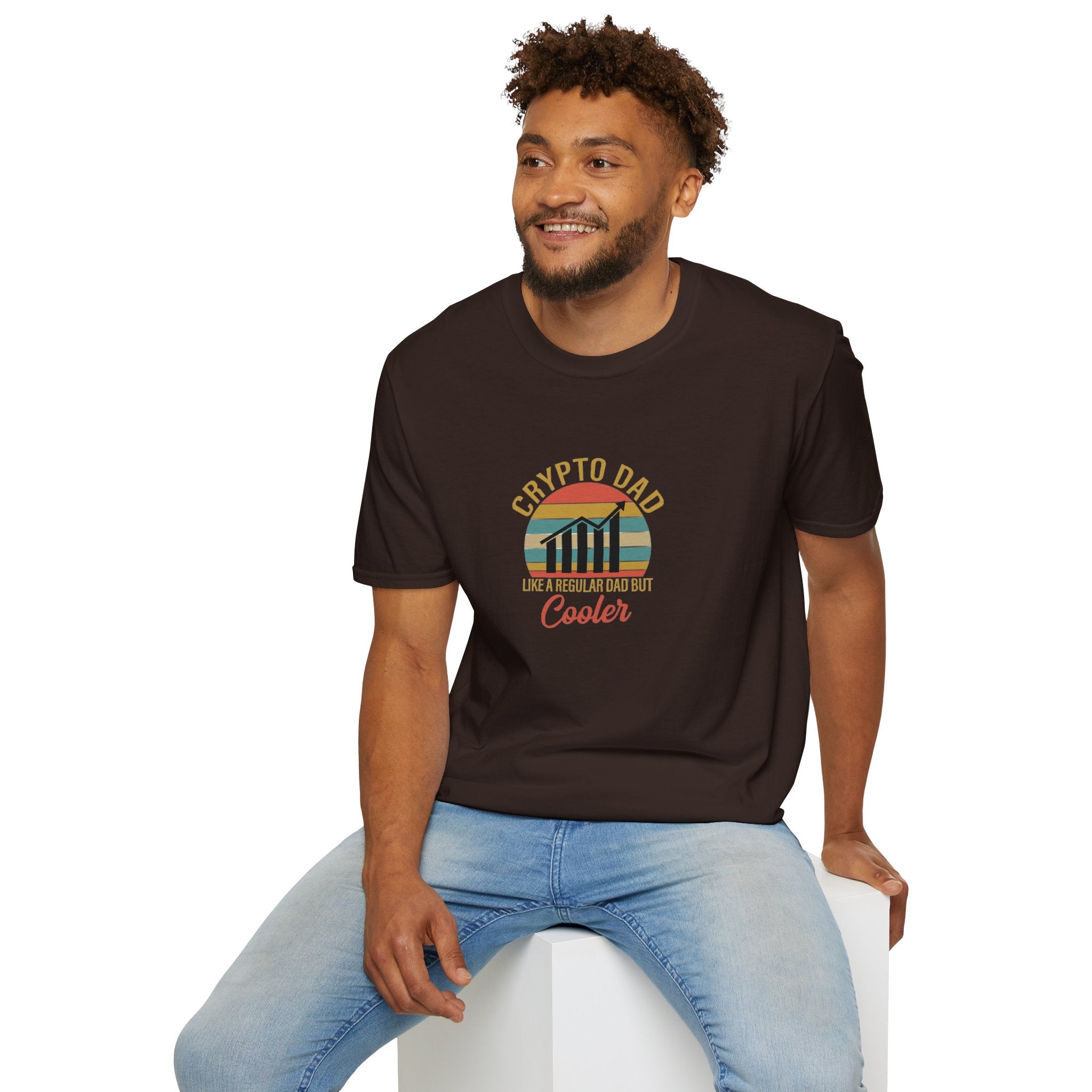 Crypto Dad - Like a Regular Dad But Cooler T-Shirt