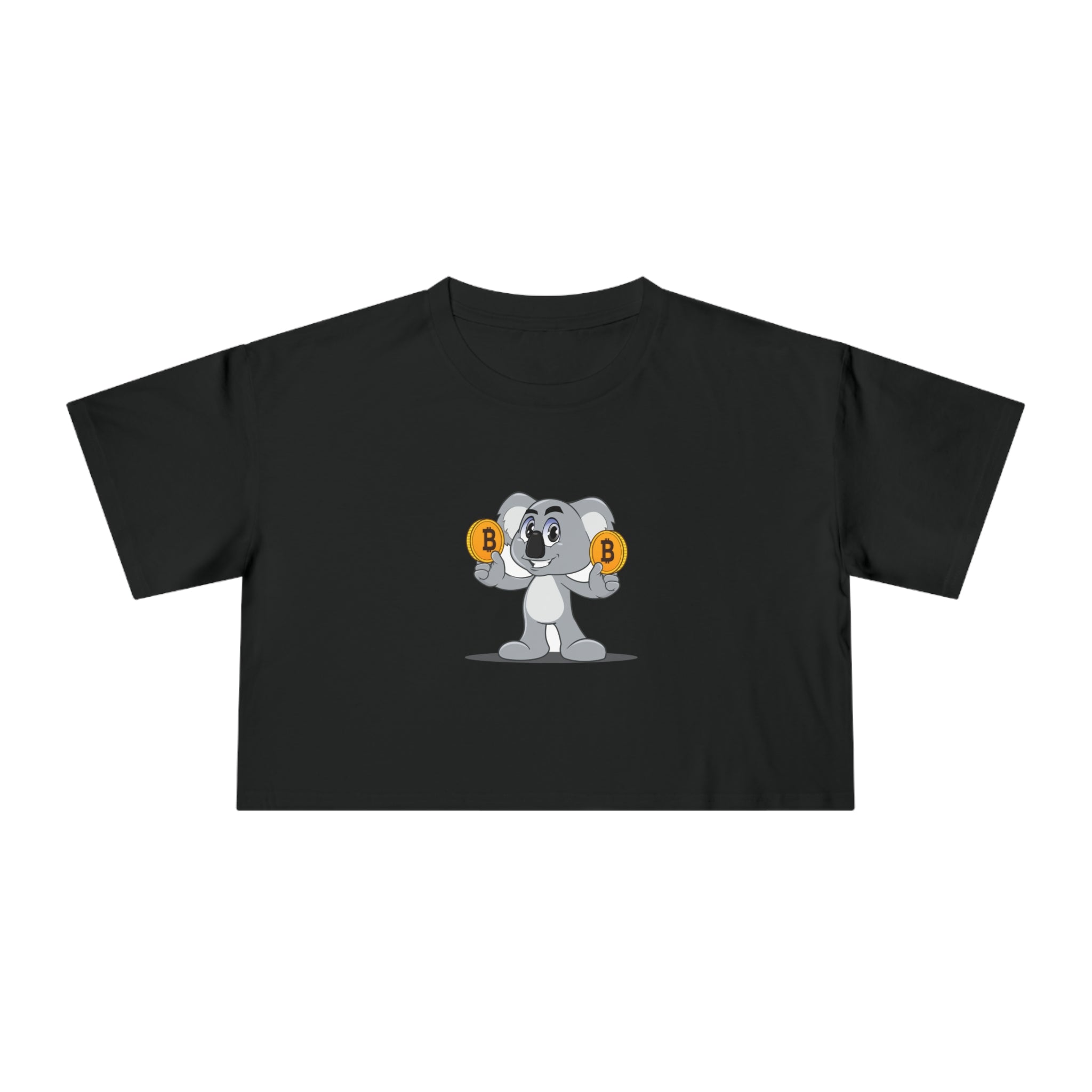 Crop Tee - Bitcoin Koala