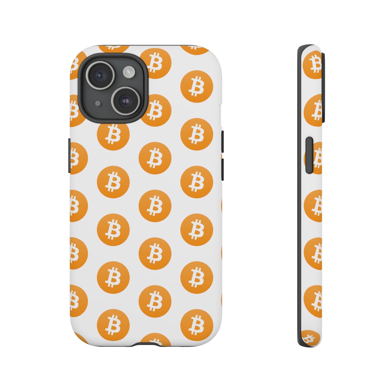 Phone Tough Case - Bitcoin White Background