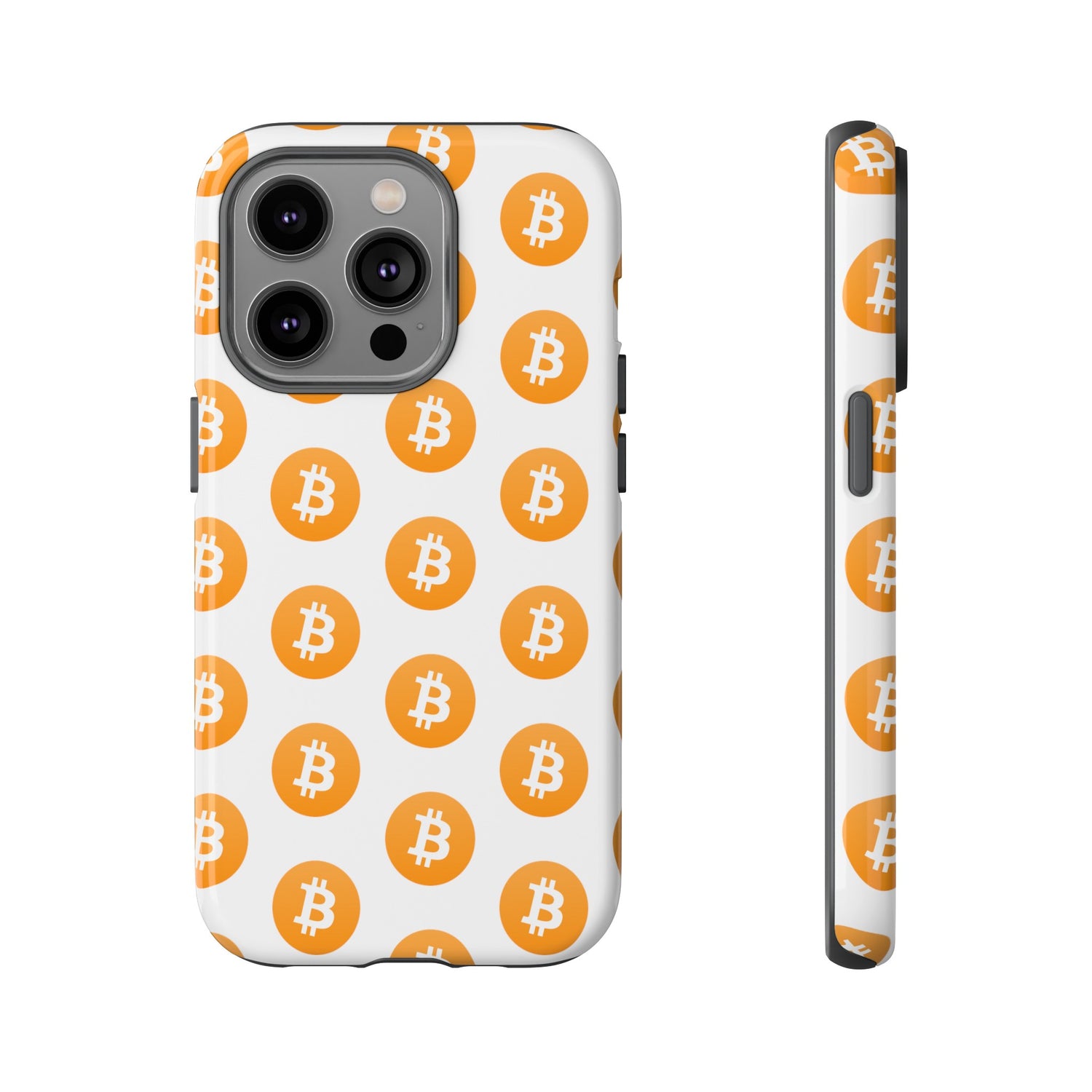 Phone Tough Case - Bitcoin White Background
