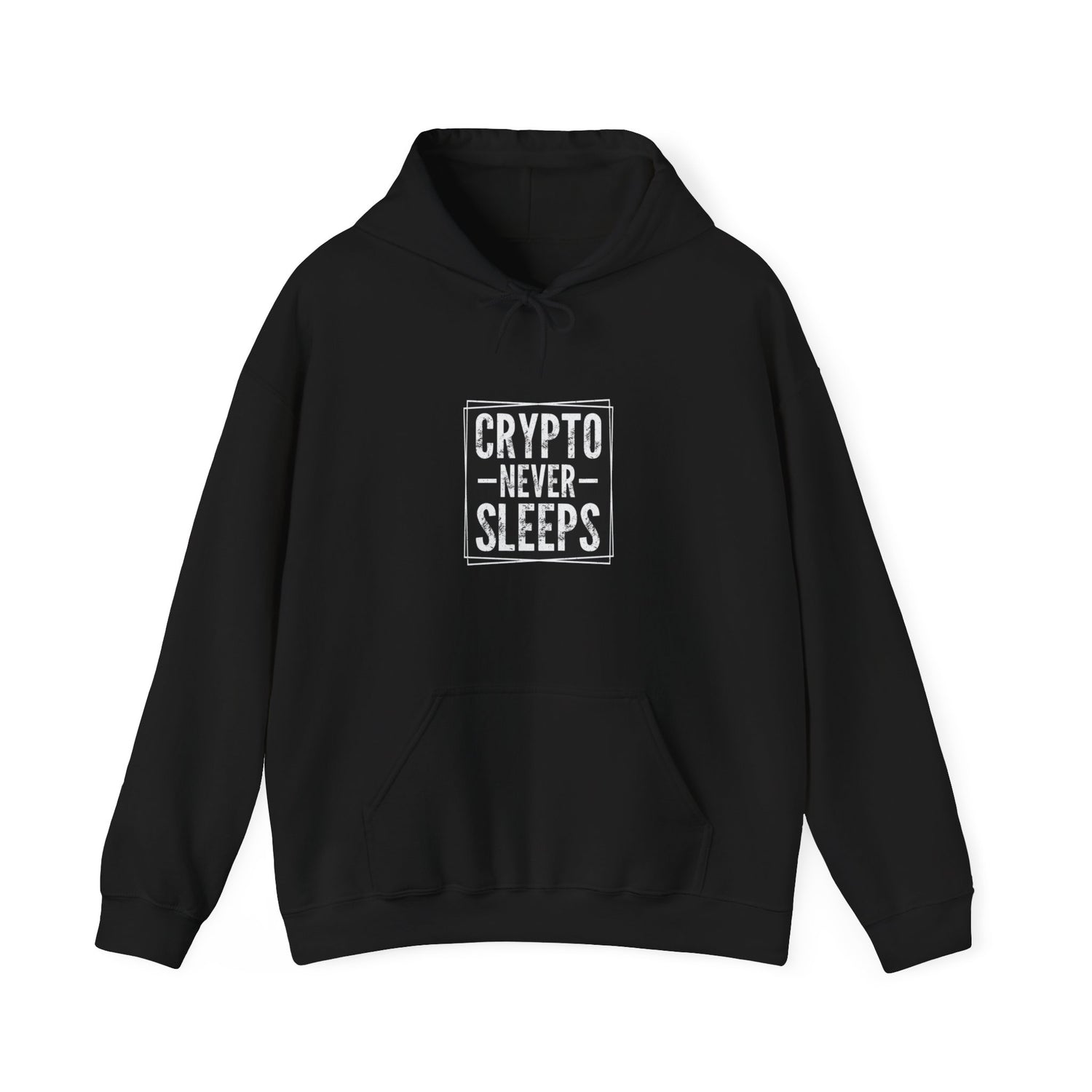 Crypto Never Sleeps - Hoodie