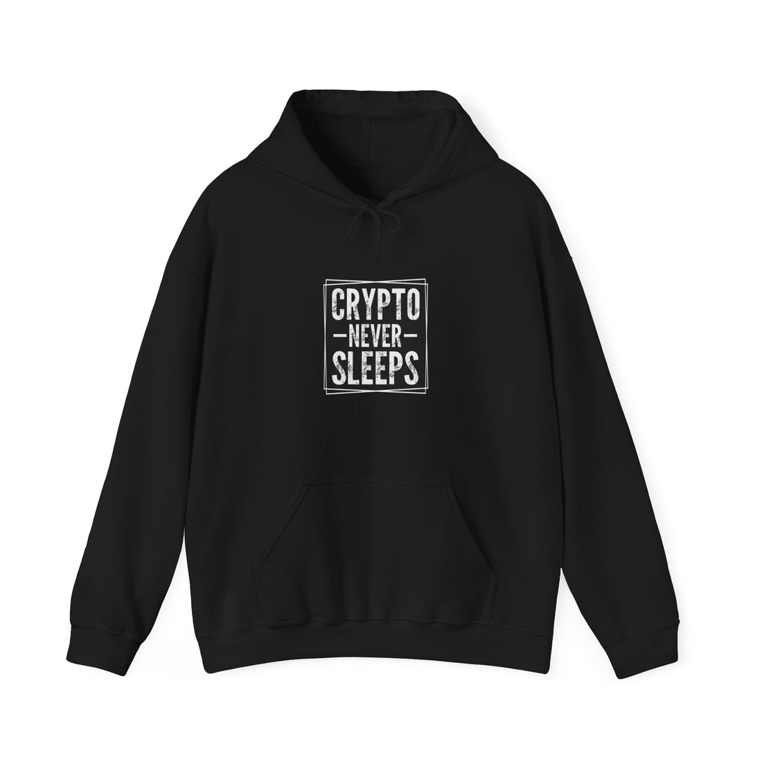 Crypto Never Sleeps - Hoodie