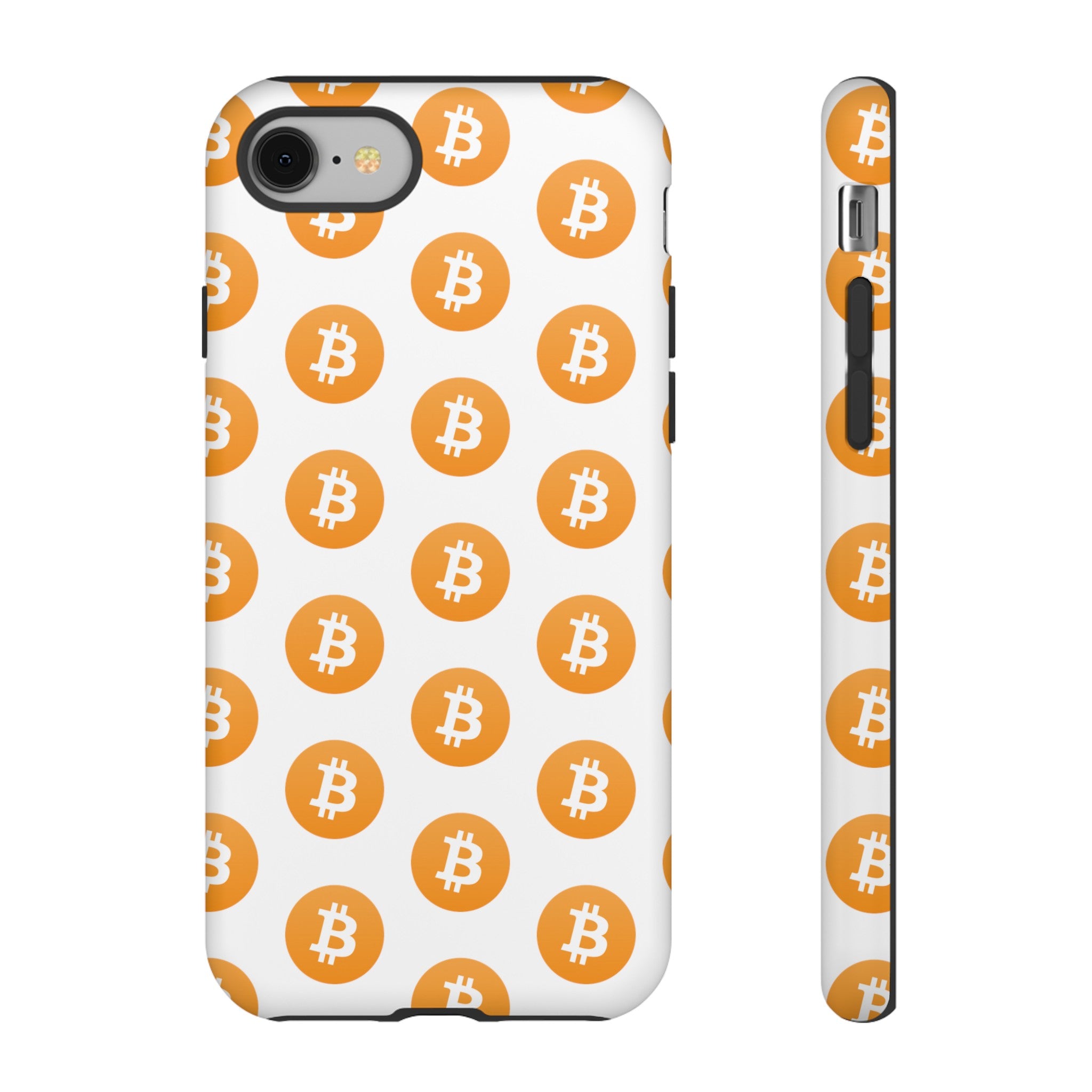 Phone Tough Case - Bitcoin White Background