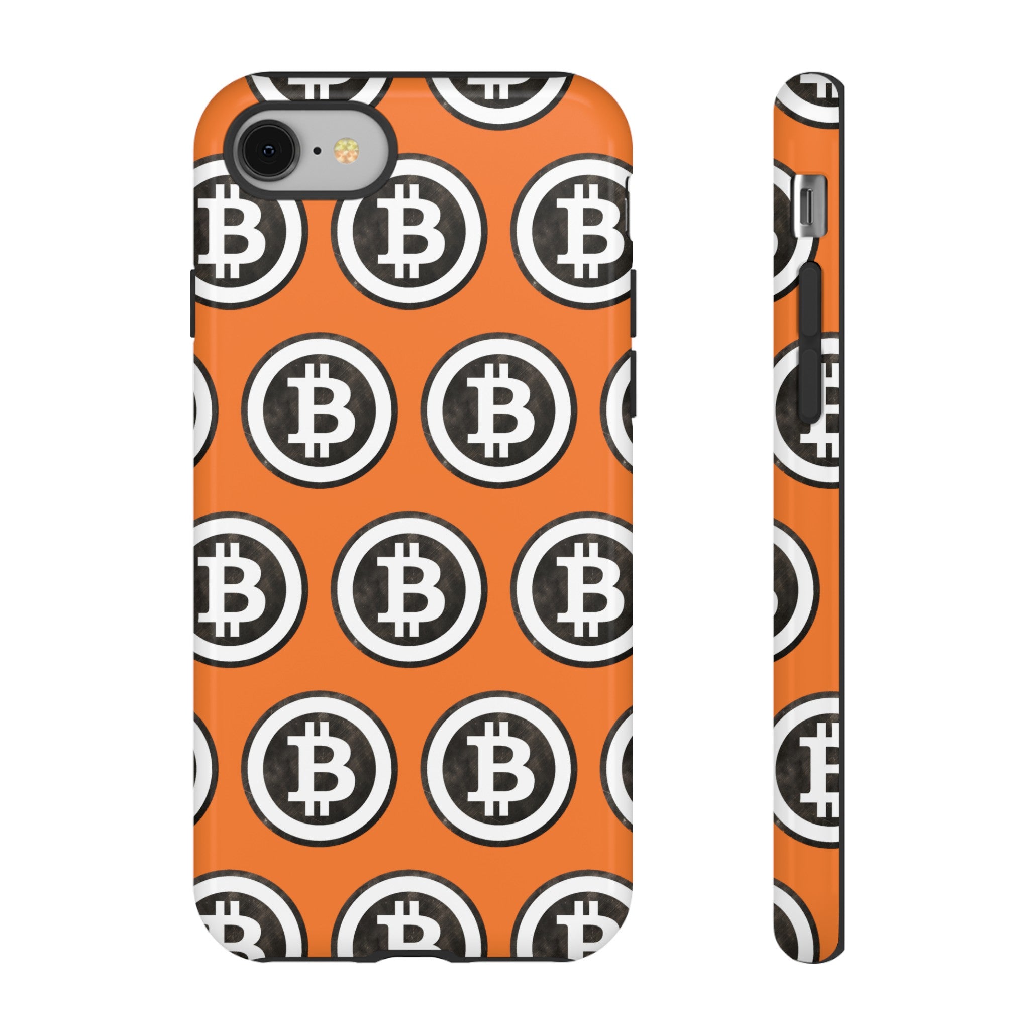 Phone Tough Case - B Logo Orange Background