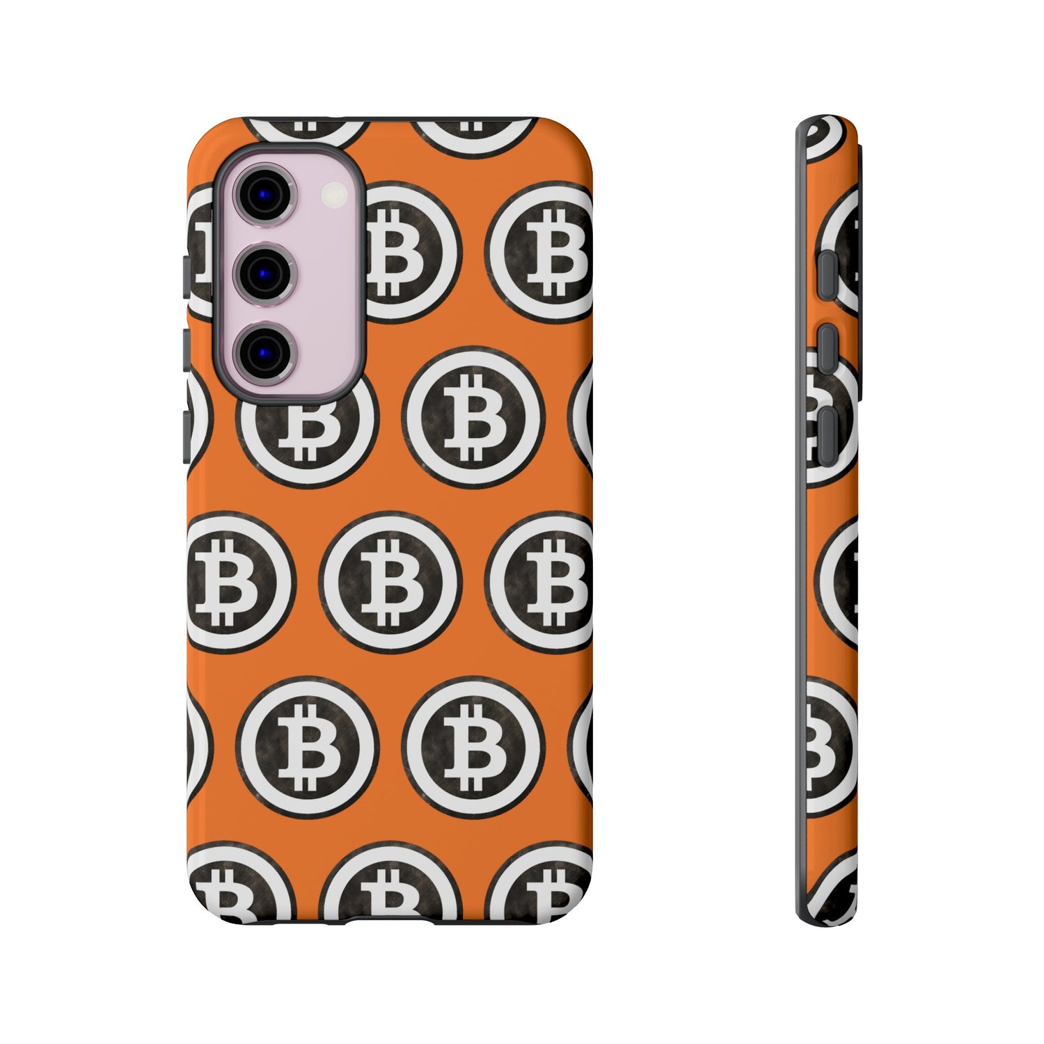 Phone Tough Case - B Logo Orange Background