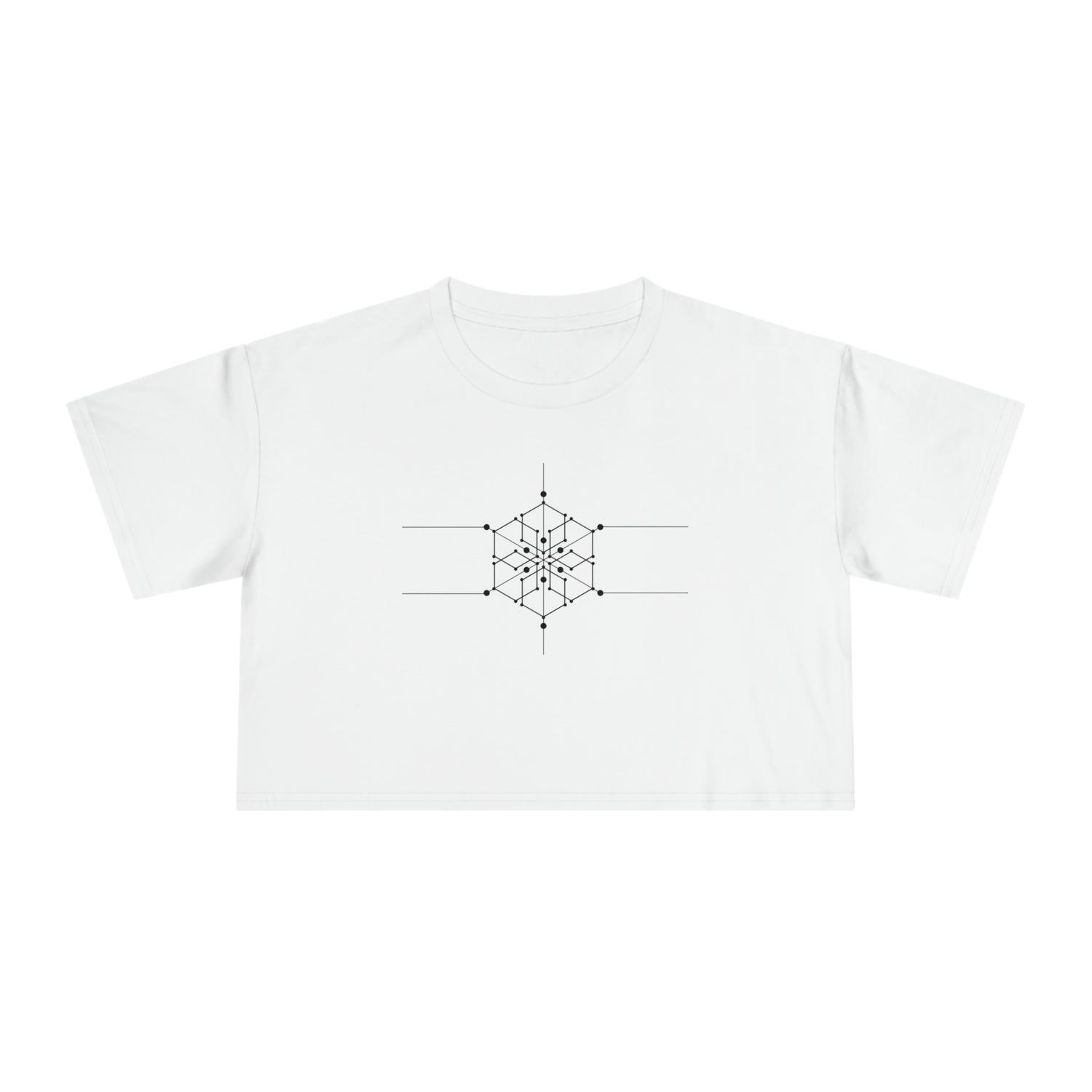 Crop Tee - Blockchain