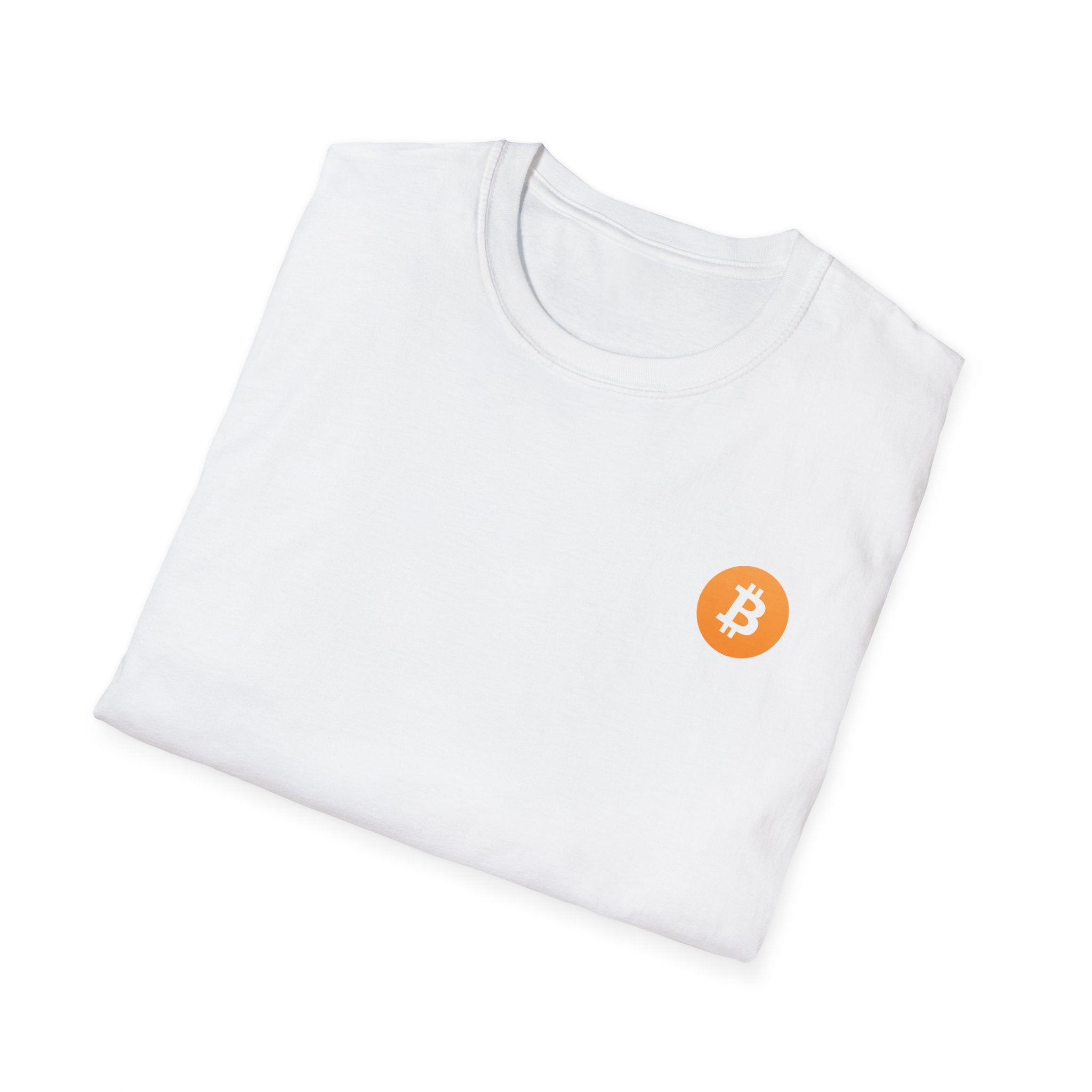 Bitcoin Logo Small - Cotton T-Shirt