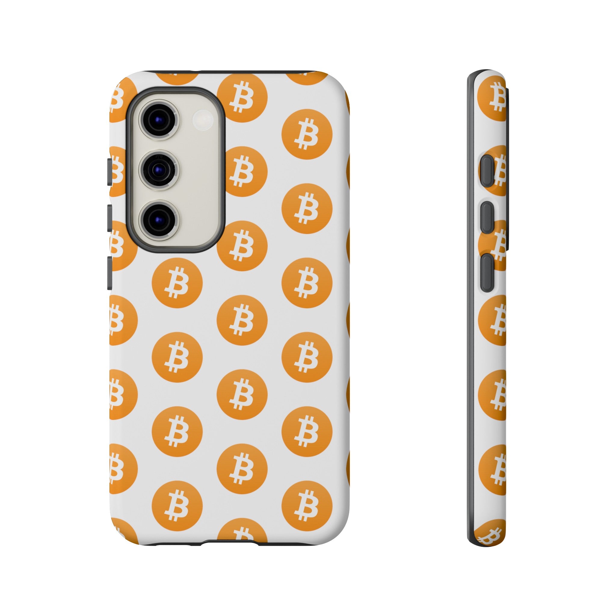 Phone Tough Case - Bitcoin White Background