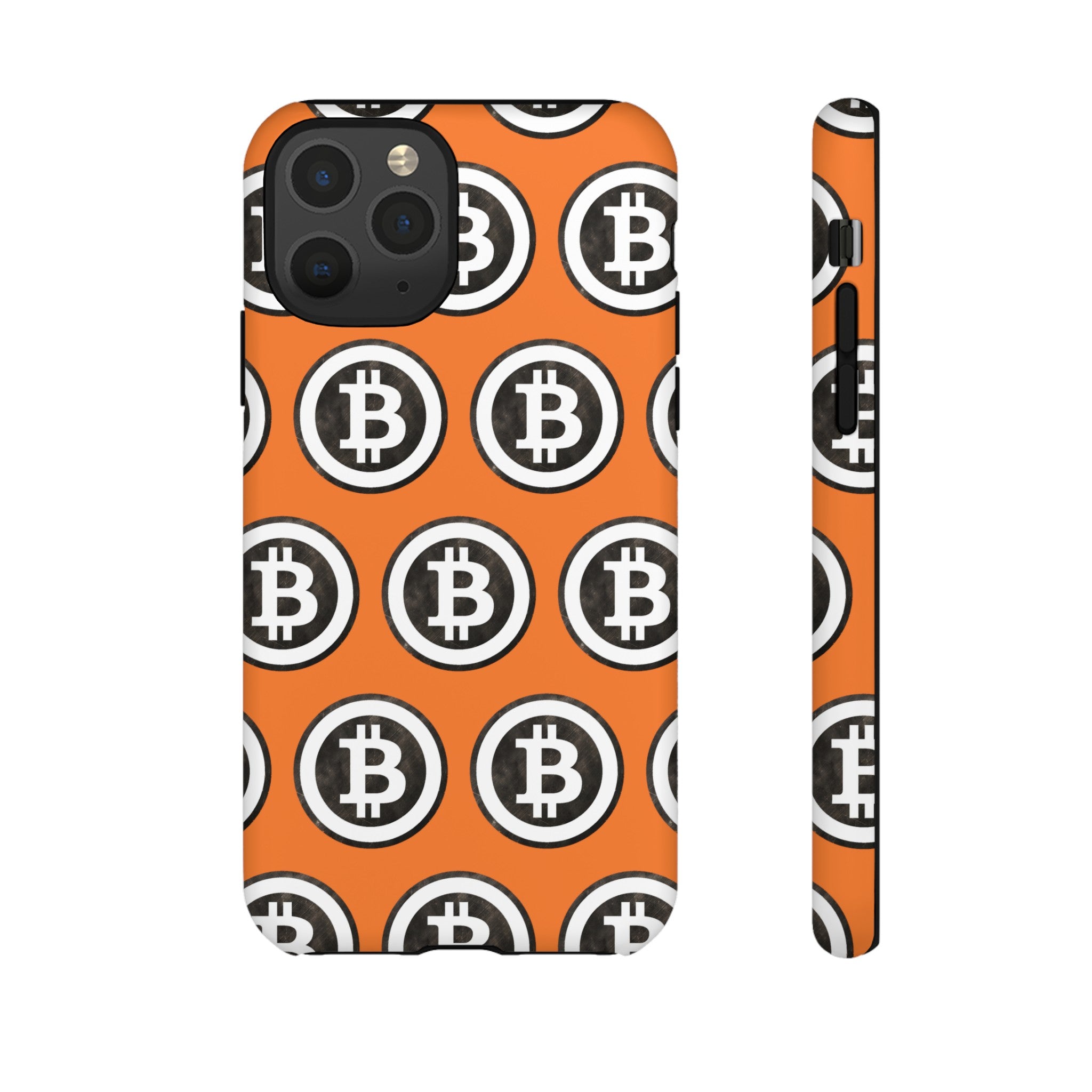 Phone Tough Case - B Logo Orange Background