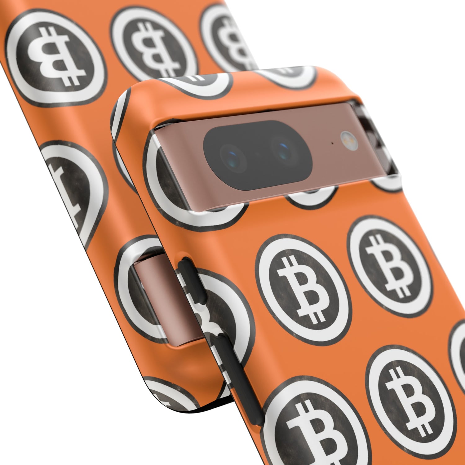 Phone Tough Case - B Logo Orange Background