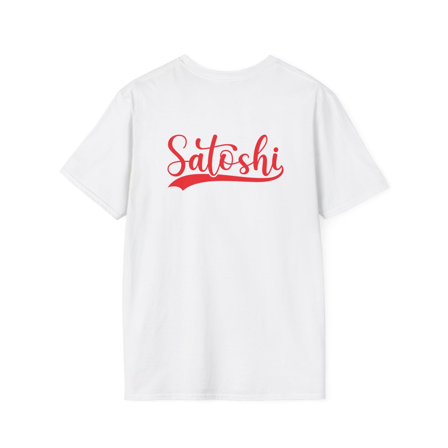 Satoshi (Back) - T-Shirt