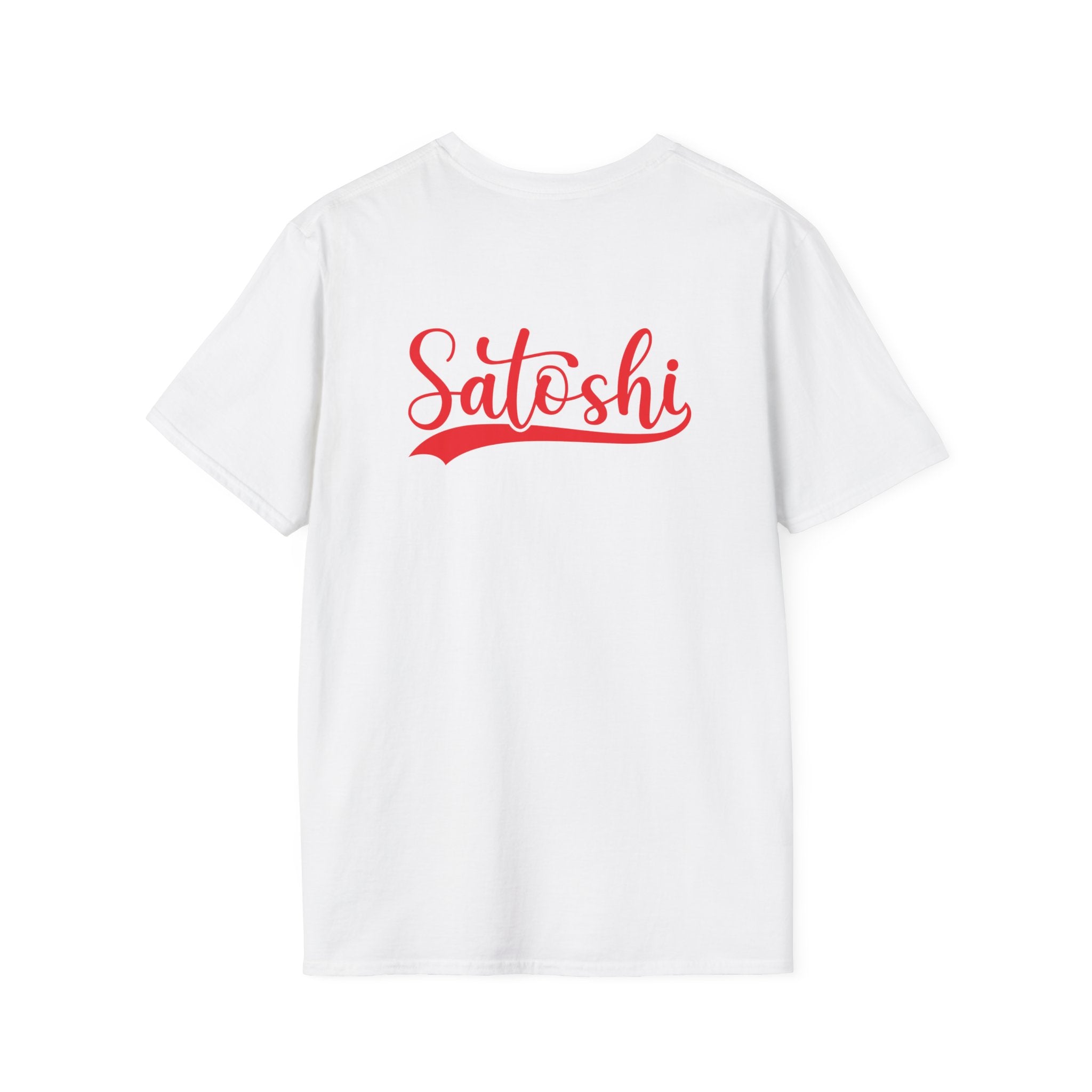 Satoshi (Back) - T-Shirt