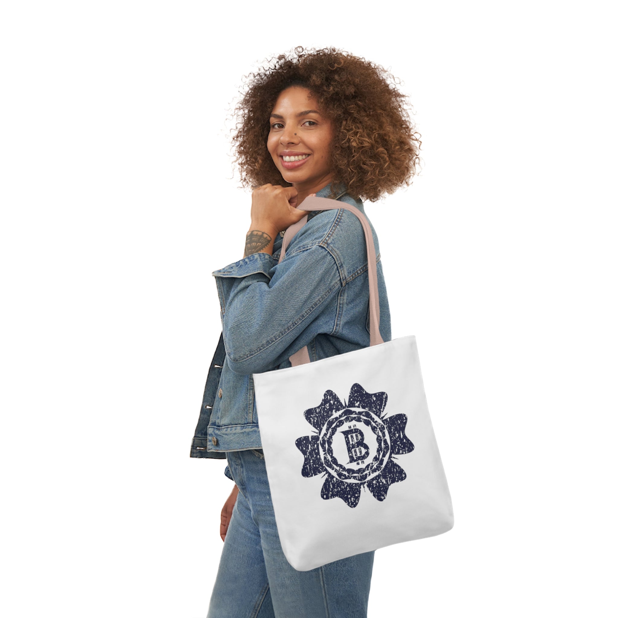 Canvas Tote Bag - Bitcoin Stamp