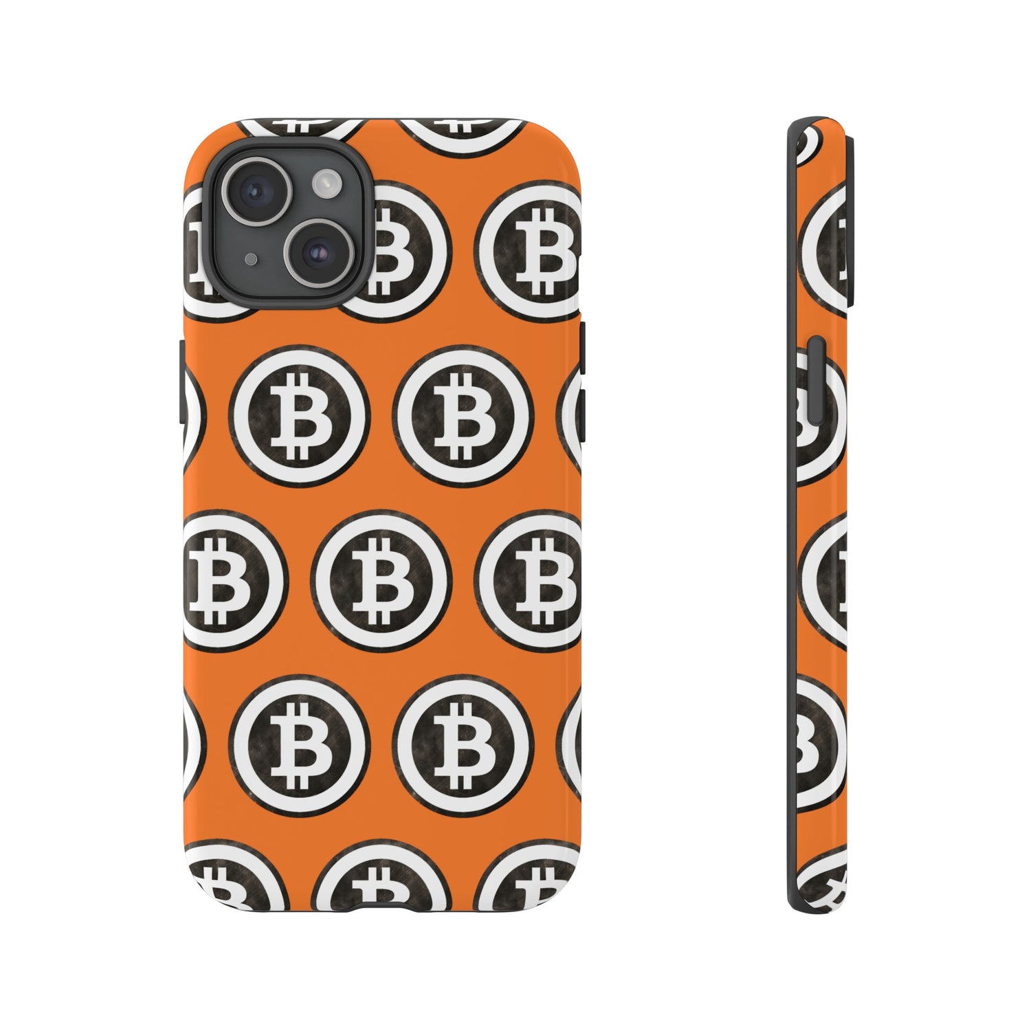 Phone Tough Case - B Logo Orange Background