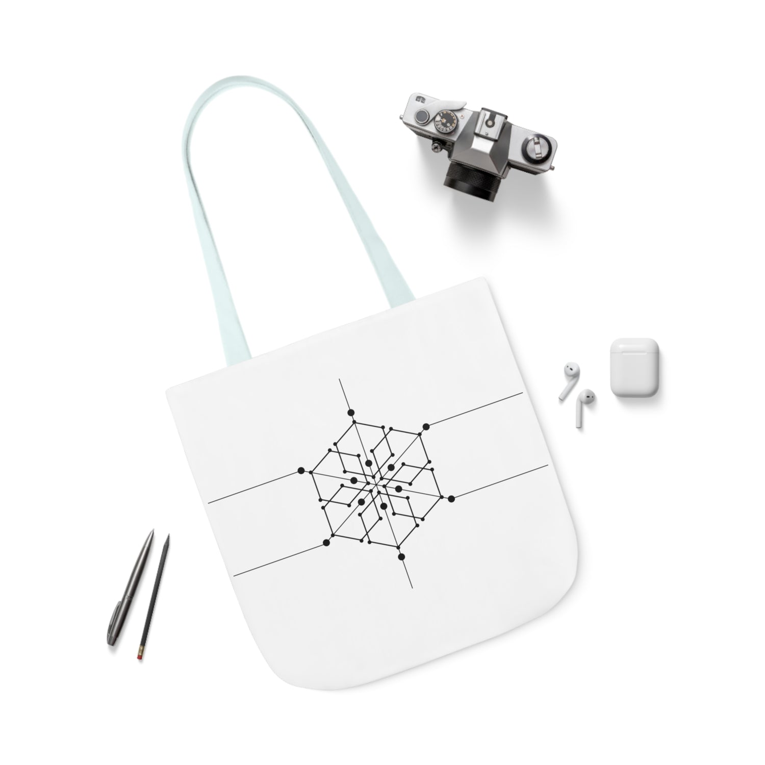 Canvas Tote Bag - Blockchain