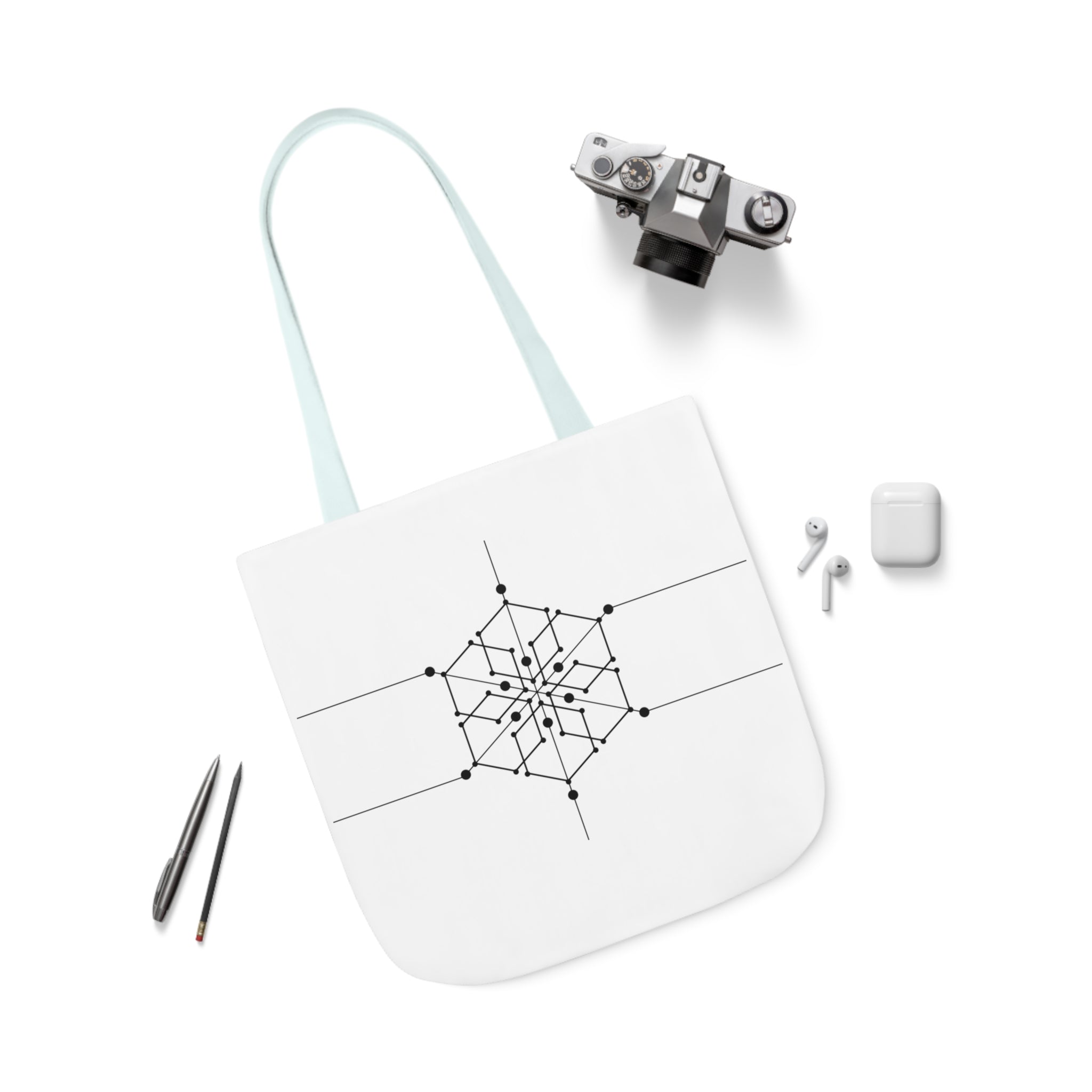 Canvas Tote Bag - Blockchain