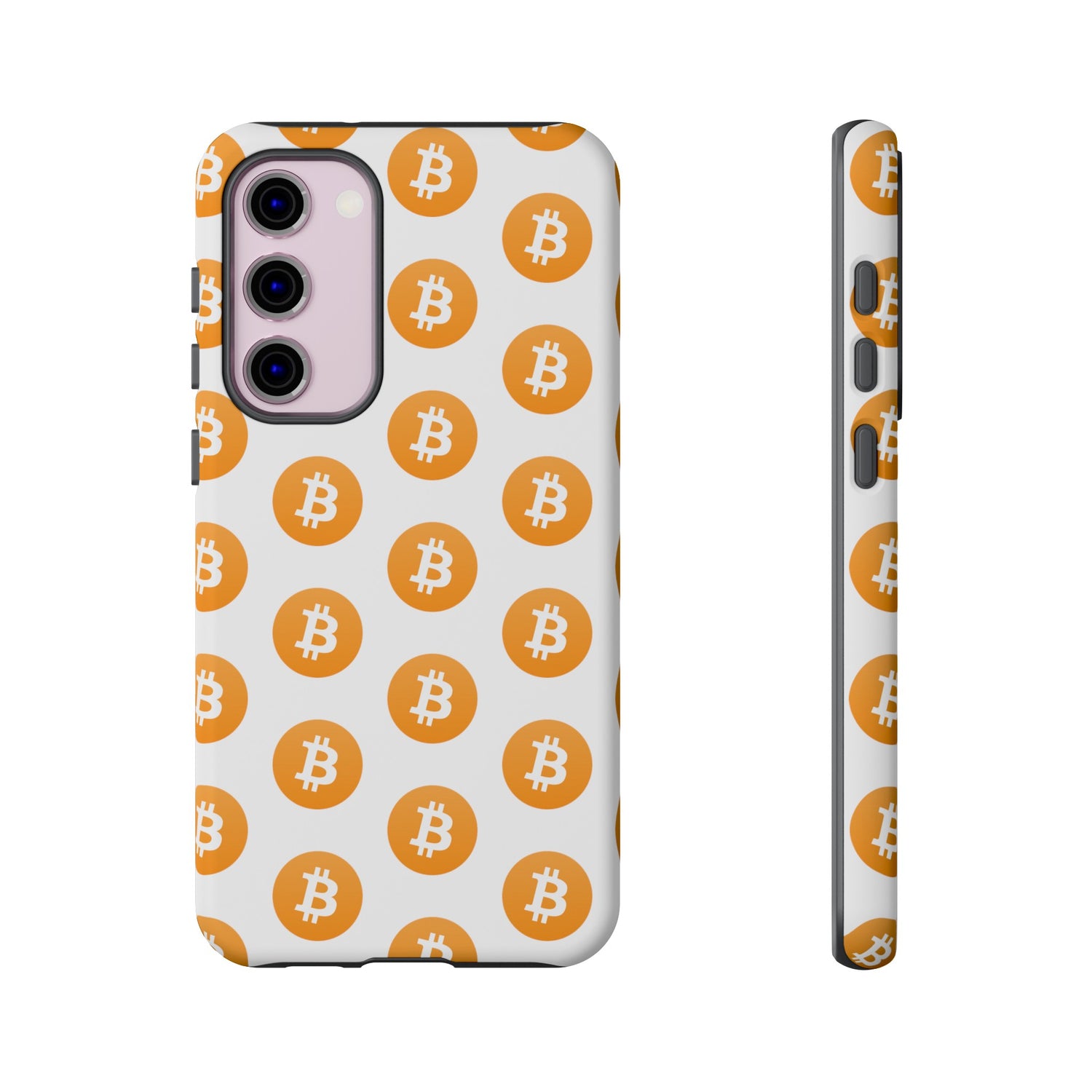 Phone Tough Case - Bitcoin White Background