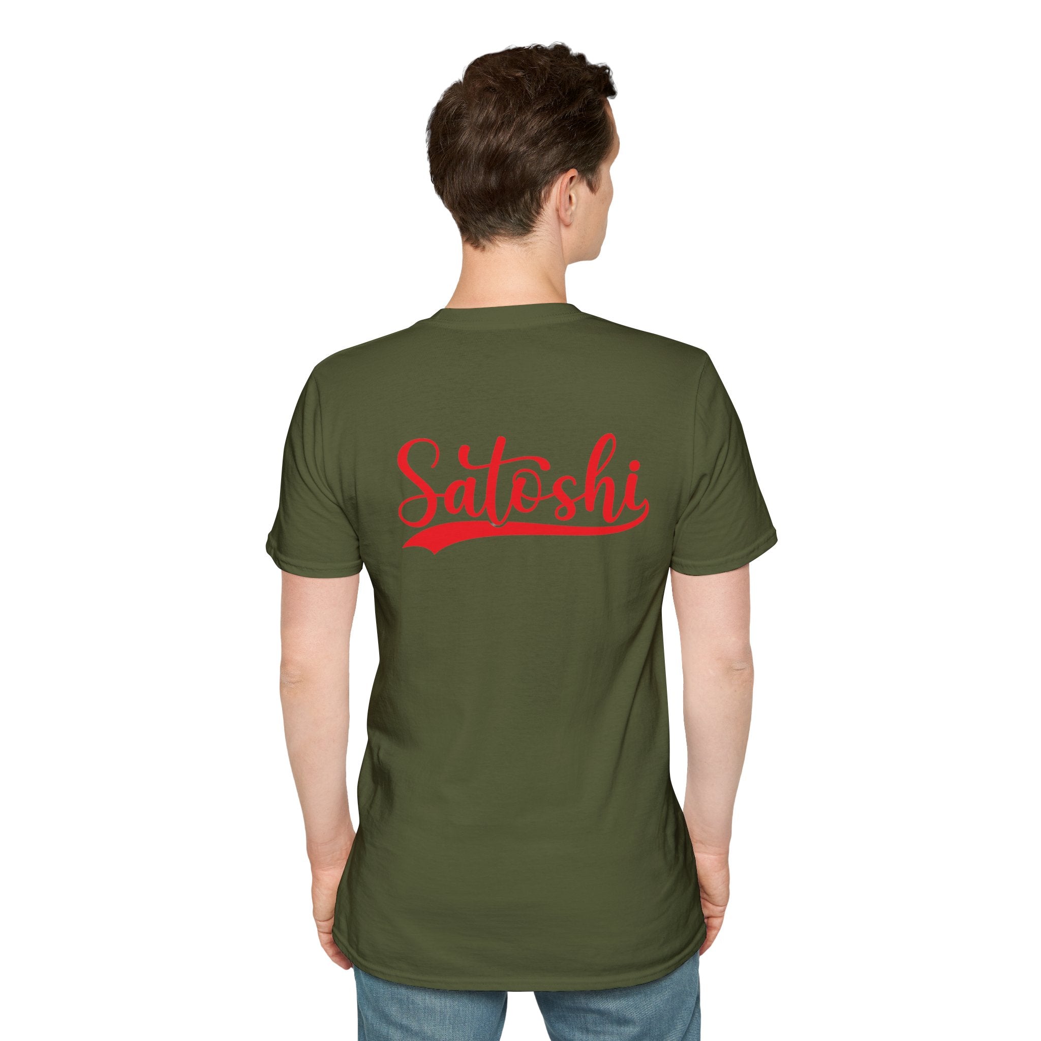 Satoshi (Back) - T-Shirt