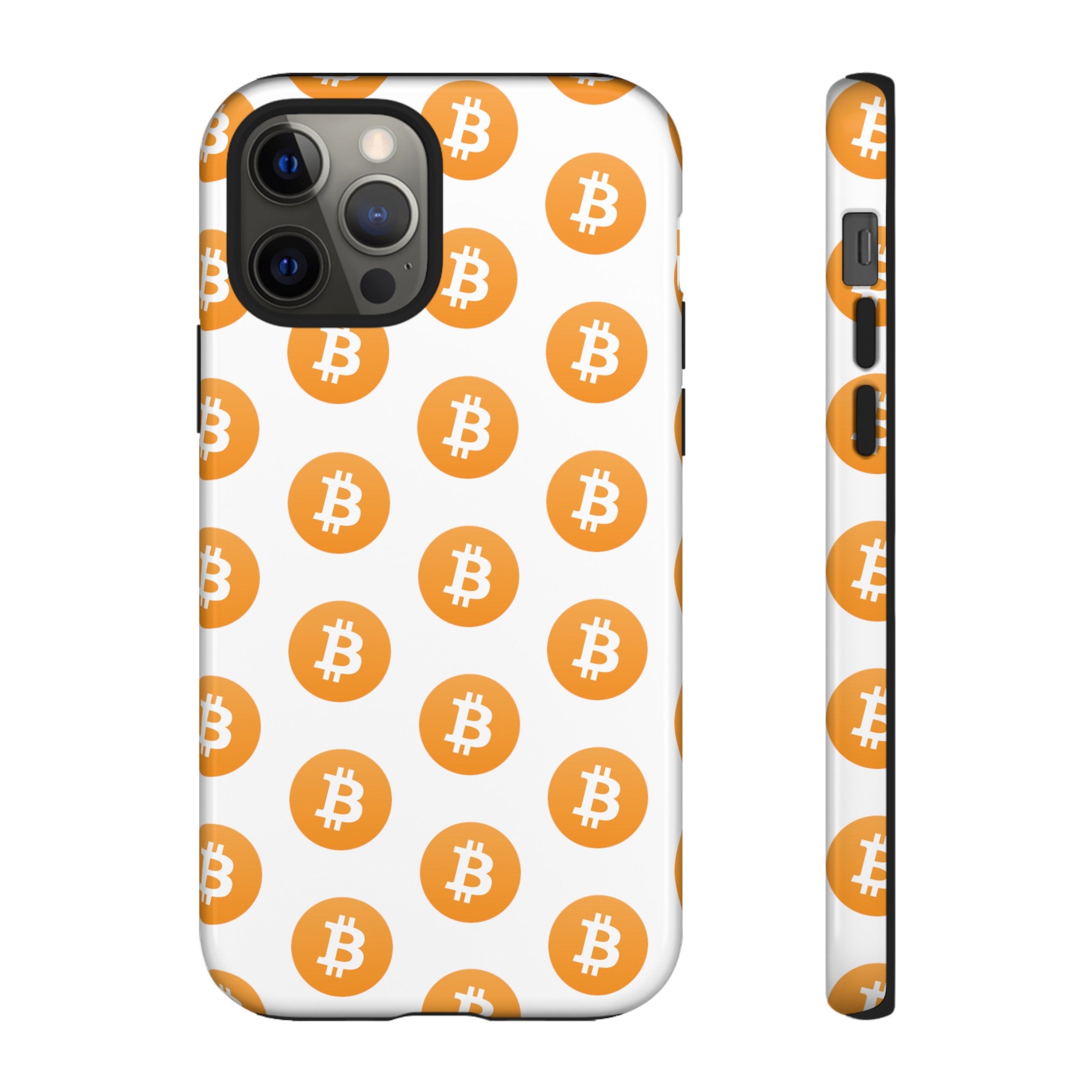 Phone Tough Case - Bitcoin White Background