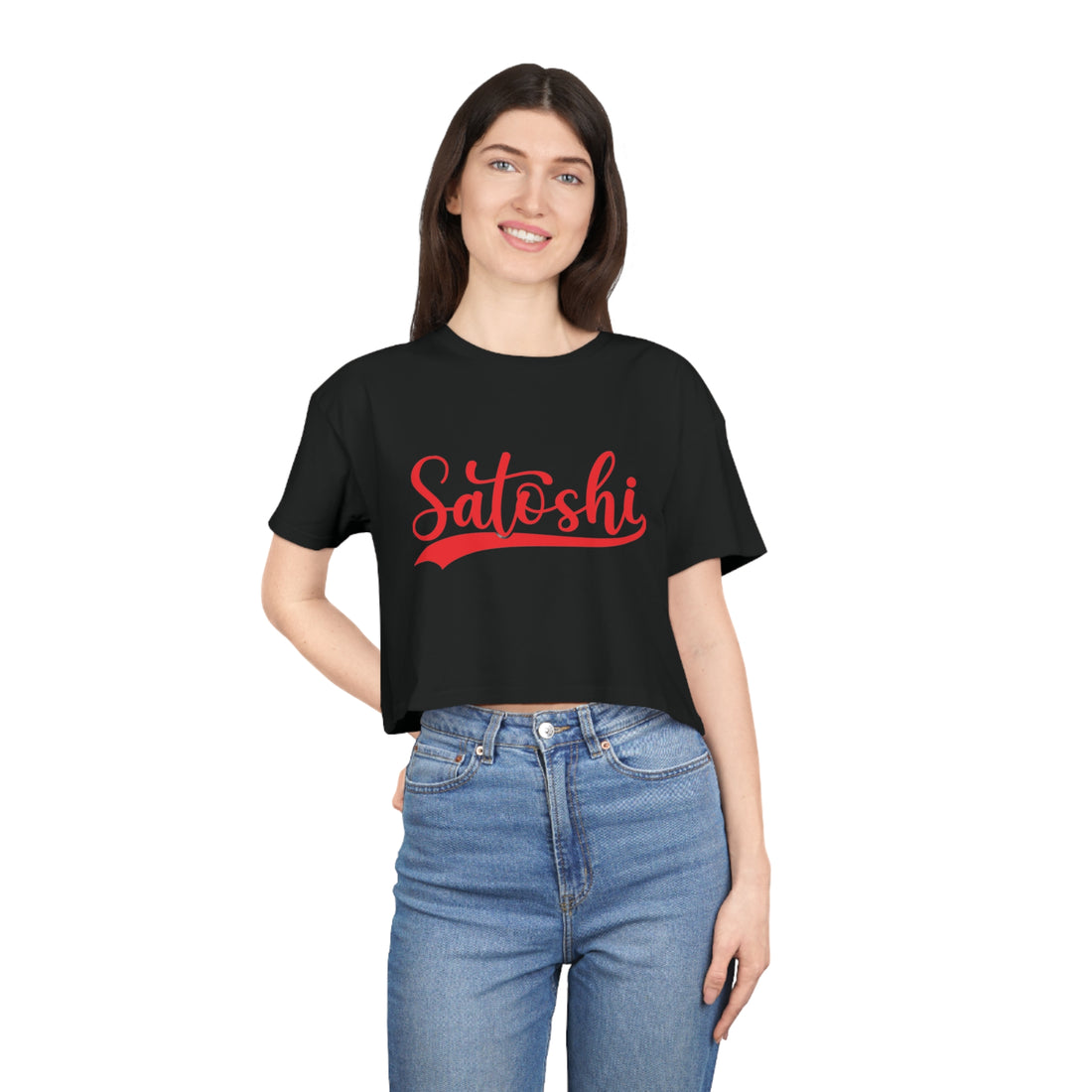 Crop Tee - Satoshi