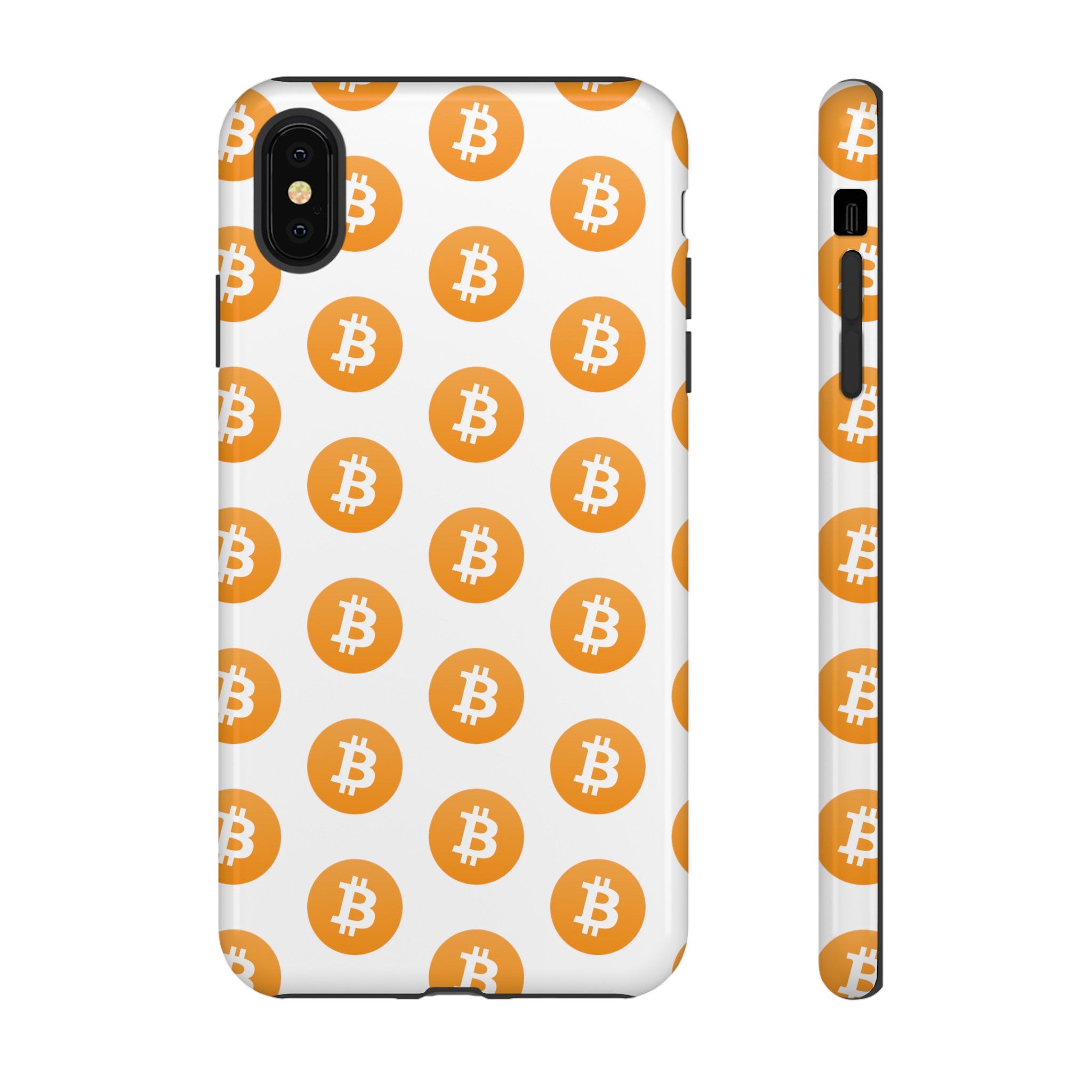 Phone Tough Case - Bitcoin White Background