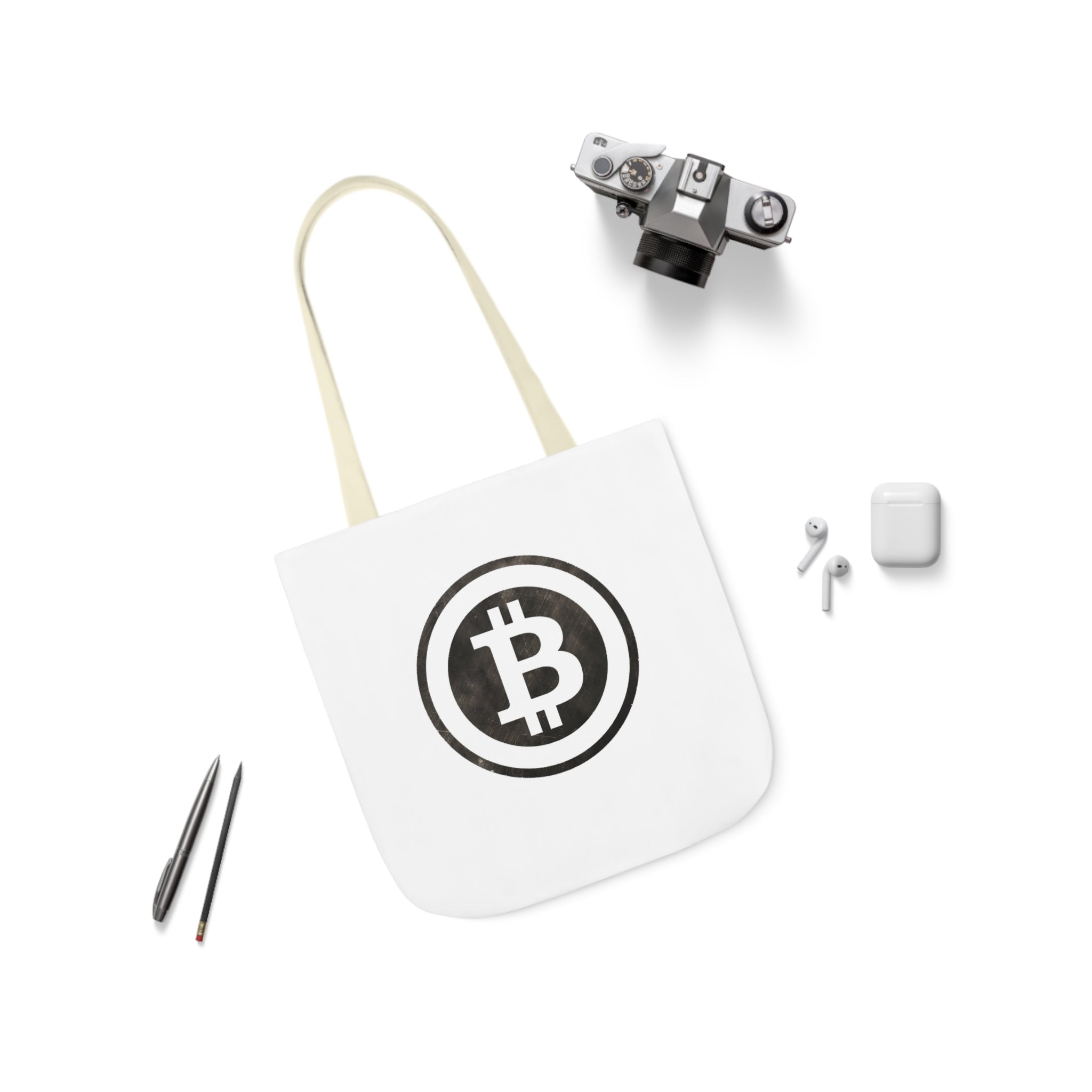 Canvas Tote Bag - B Logo