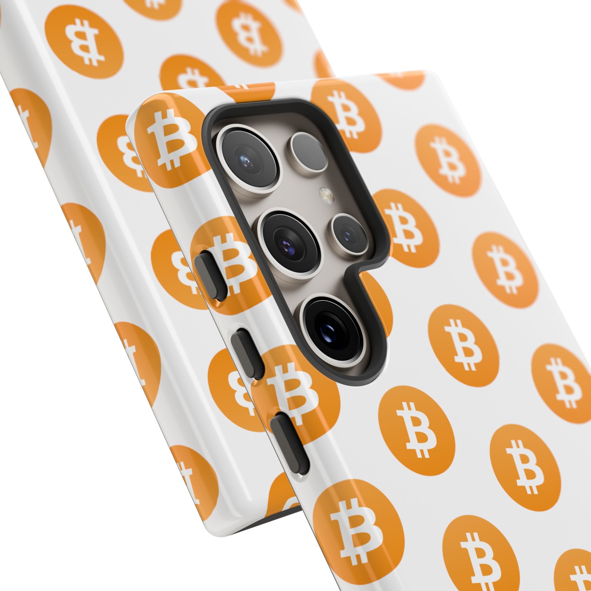 Phone Tough Case - Bitcoin White Background