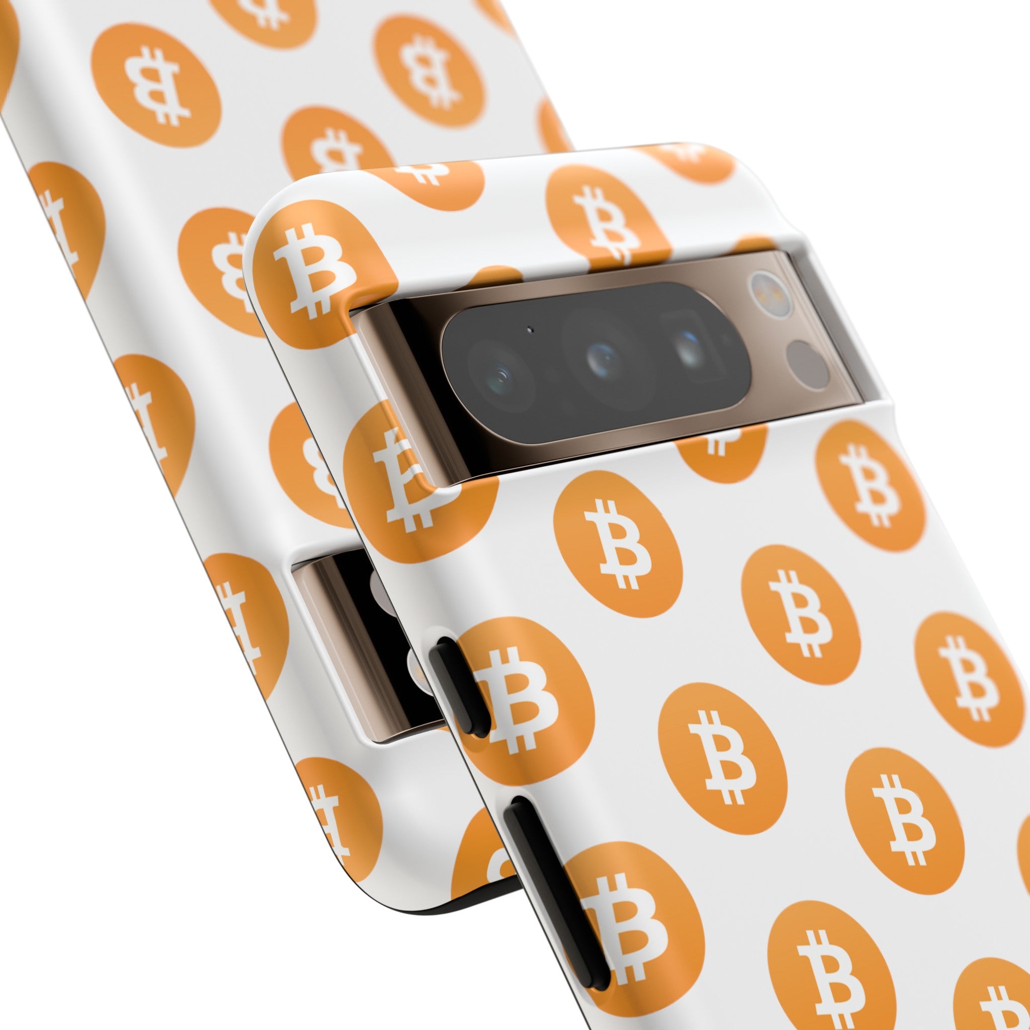 Phone Tough Case - Bitcoin White Background