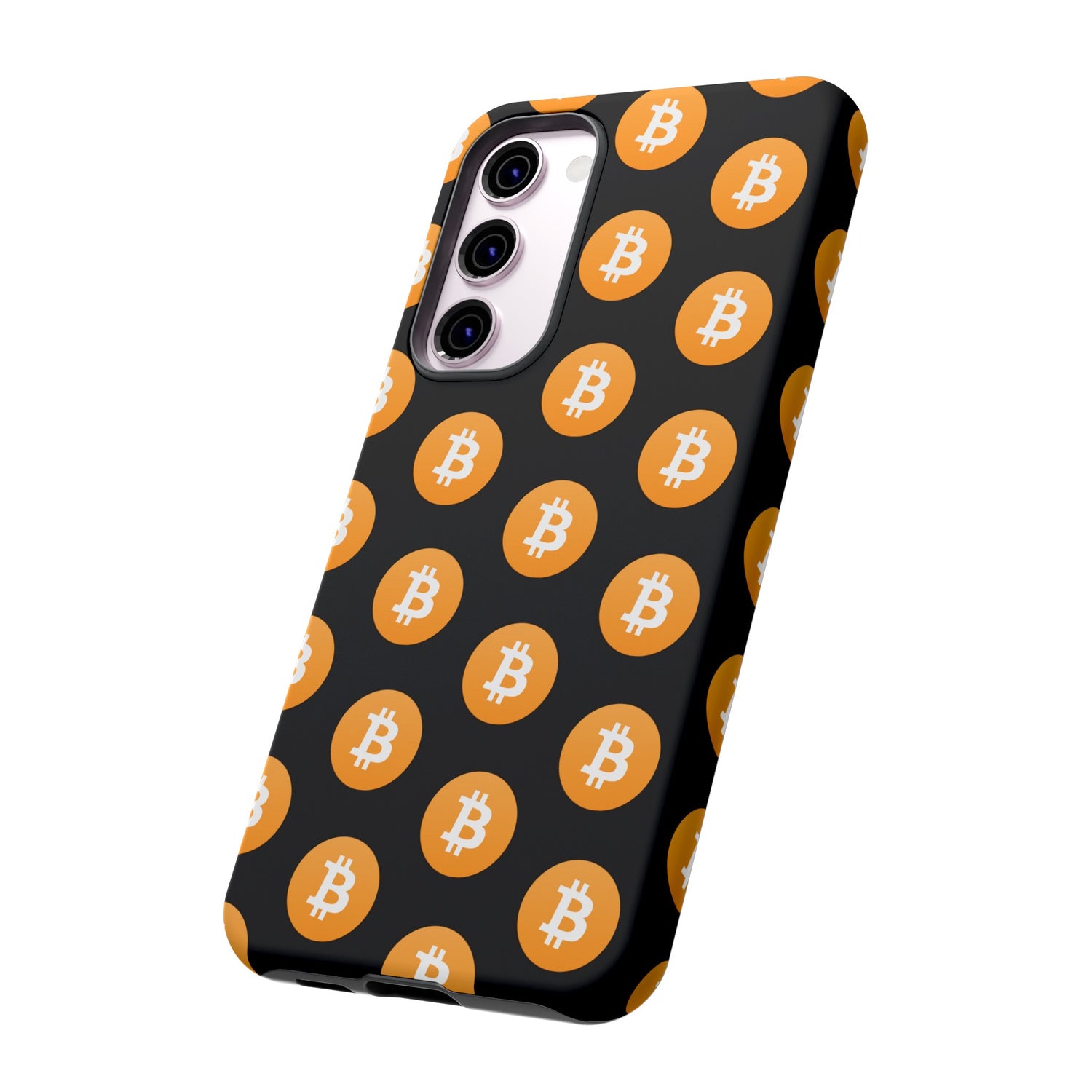 Phone Tough Case - Bitcoin Black Background