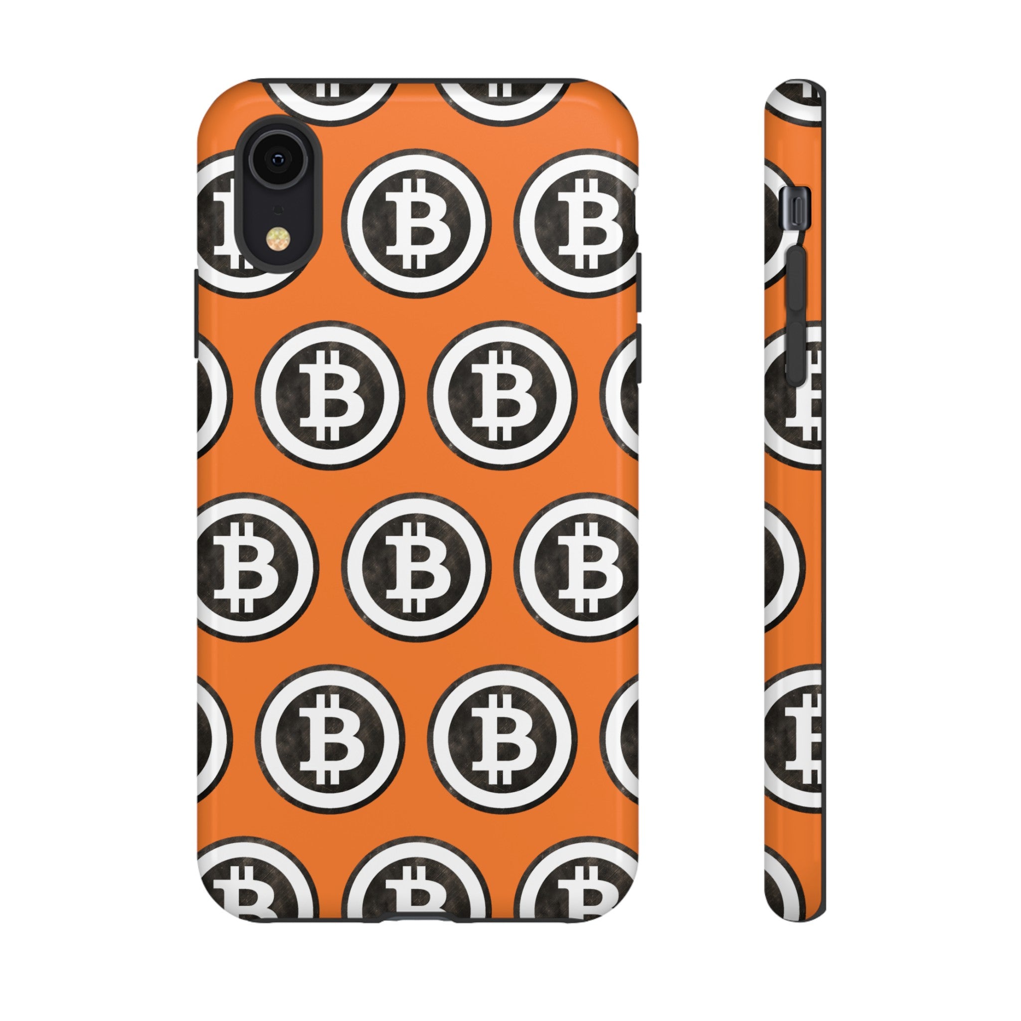 Phone Tough Case - B Logo Orange Background