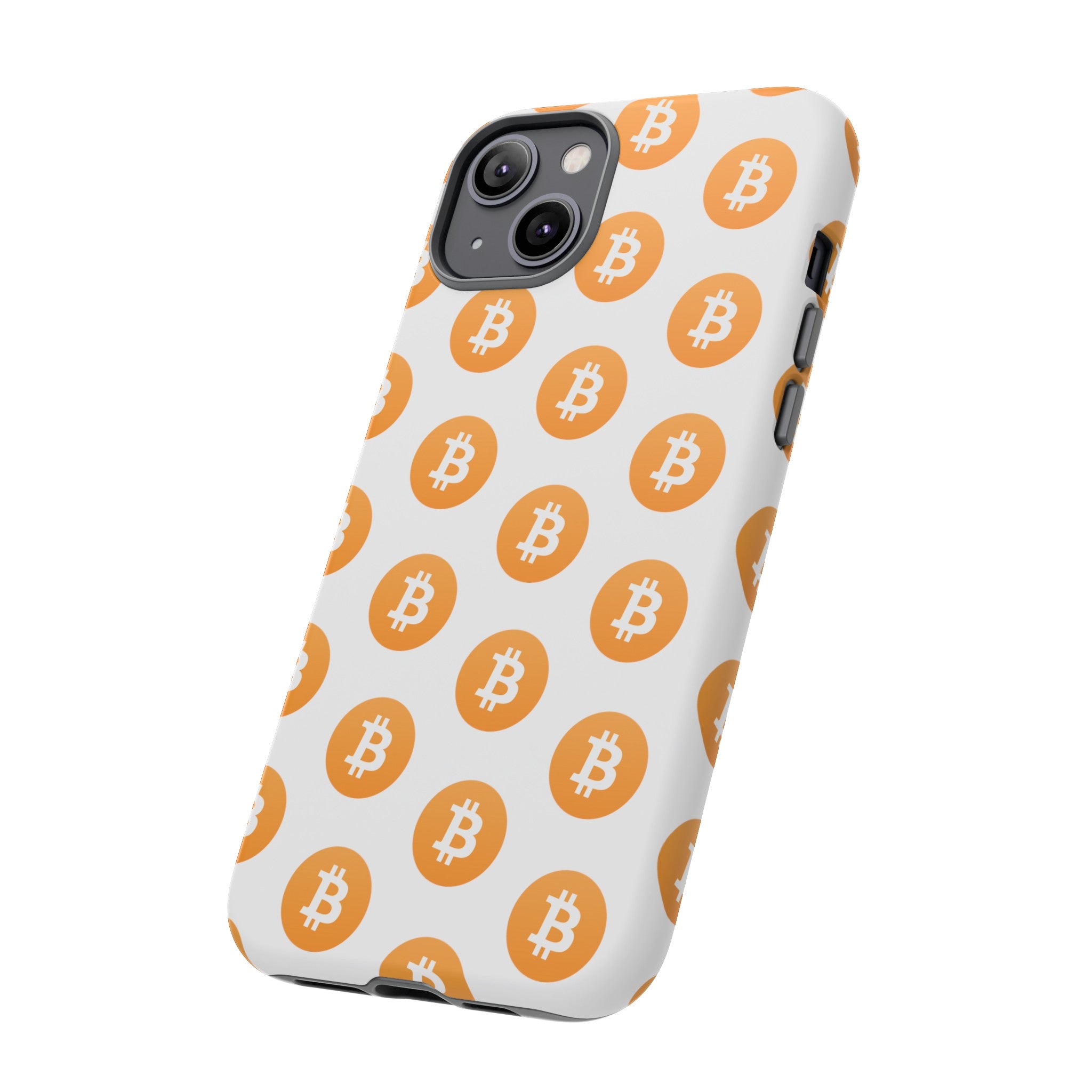 Phone Tough Case - Bitcoin White Background