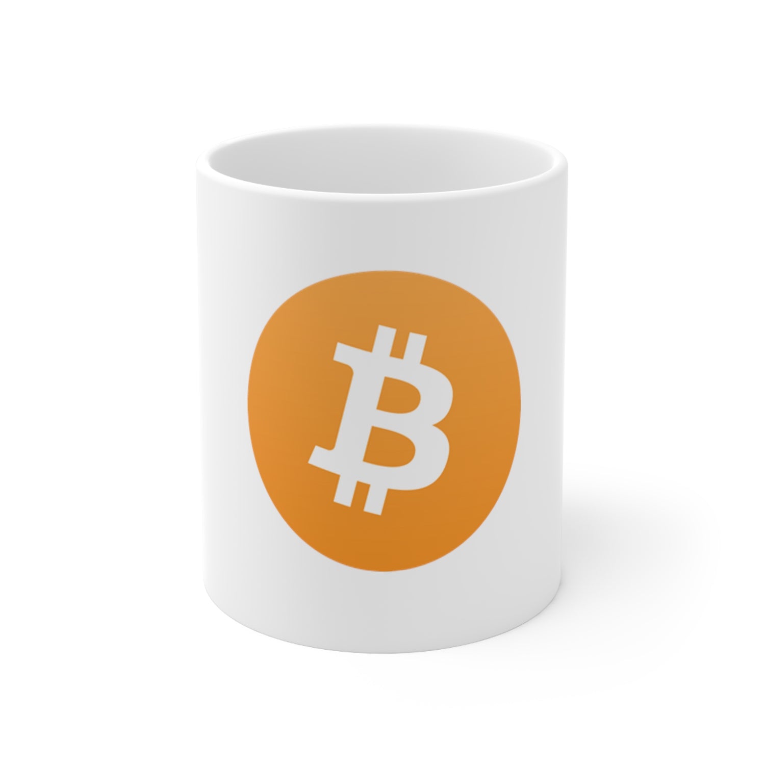 Coffee Cup - Bitcoin Logo