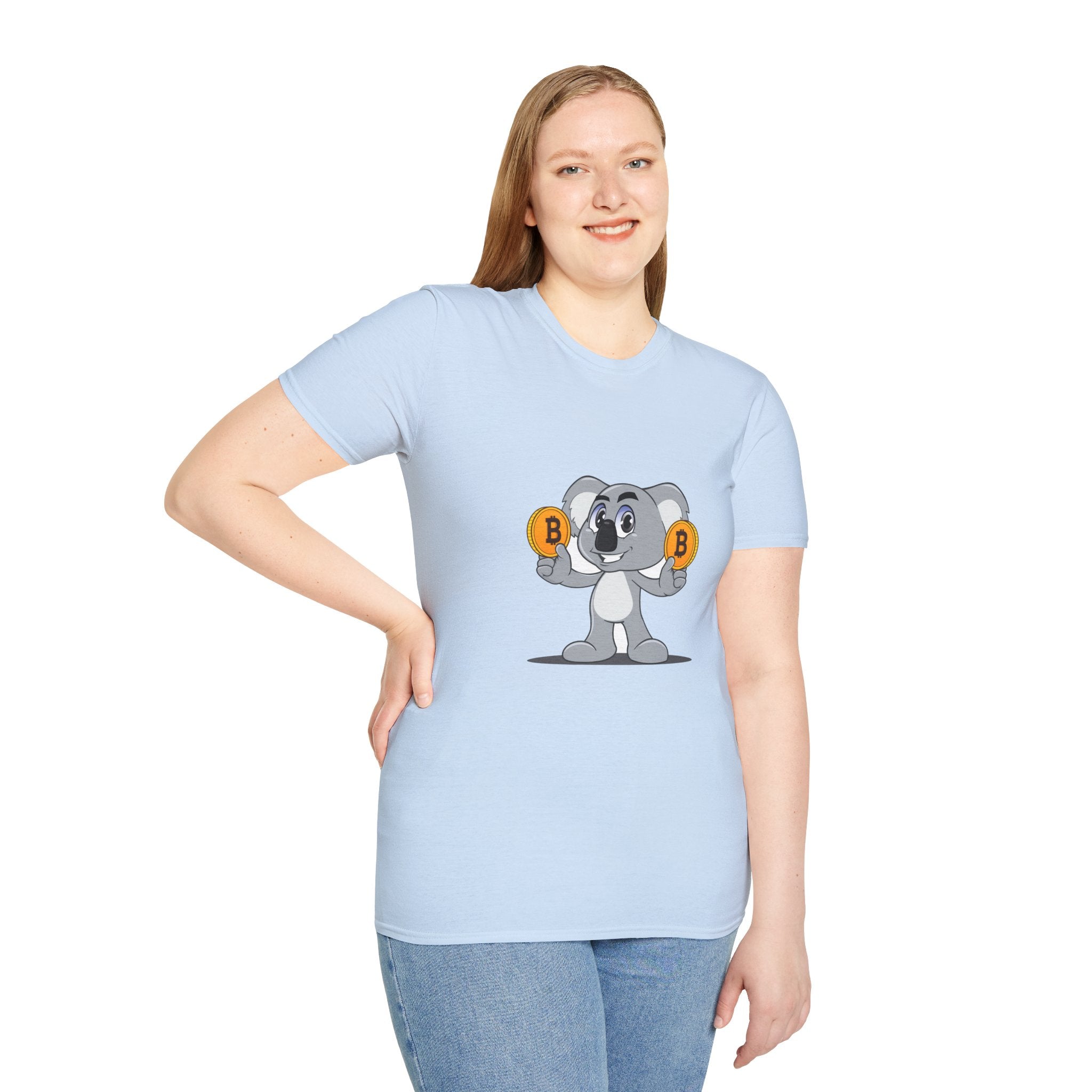 Bitcoin Koala - Cotton T-Shirt