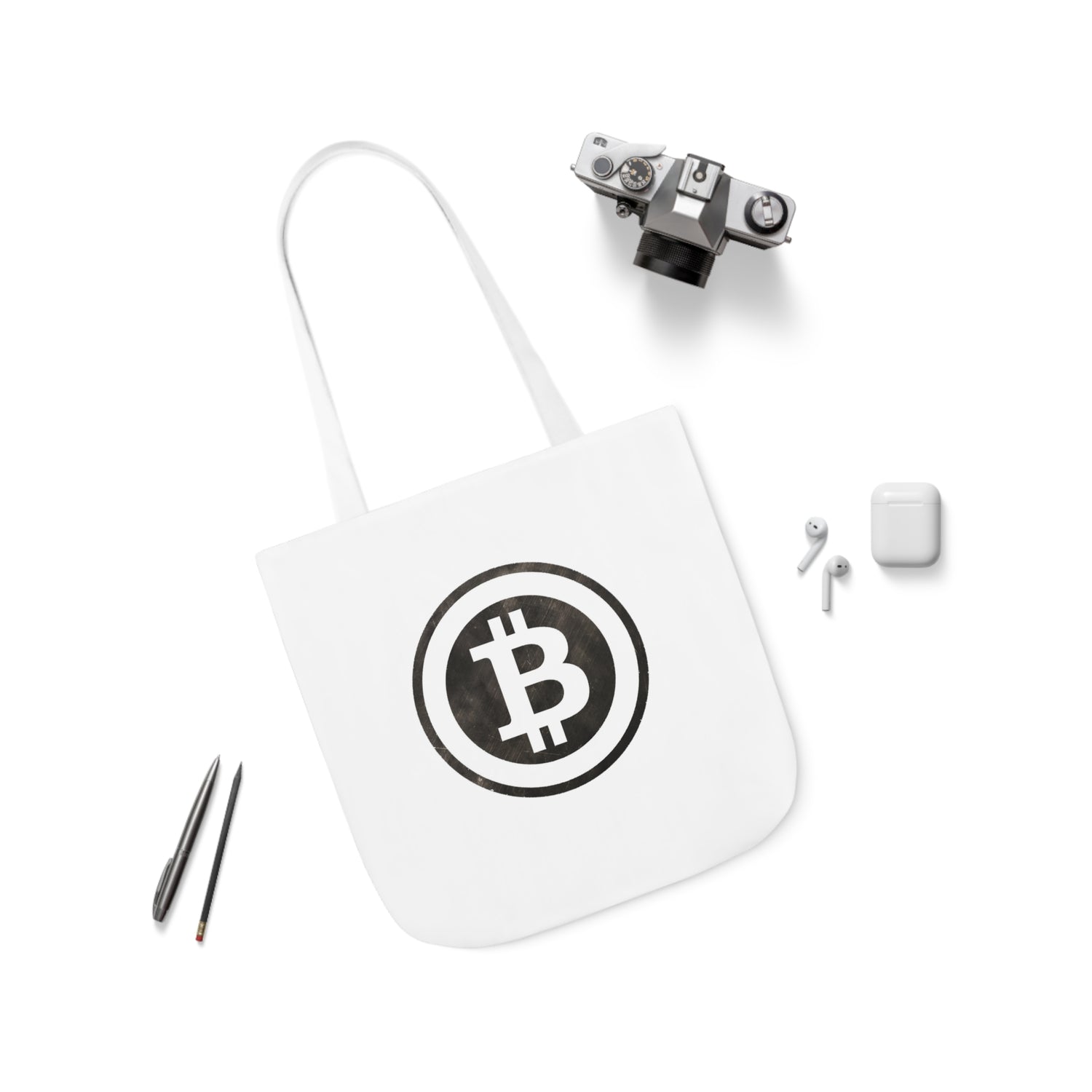 Canvas Tote Bag - B Logo